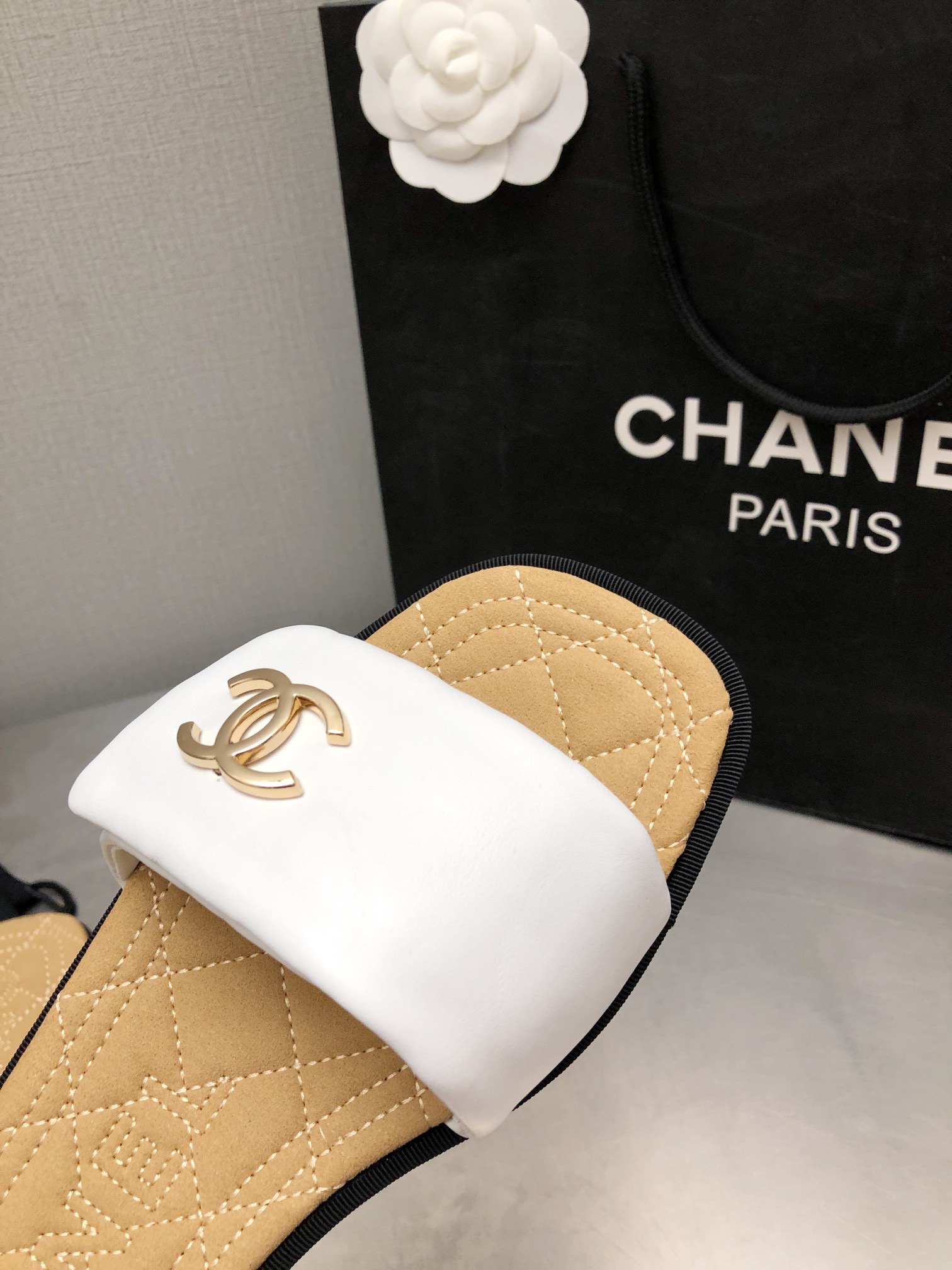 CHANEL Classic summer slippers