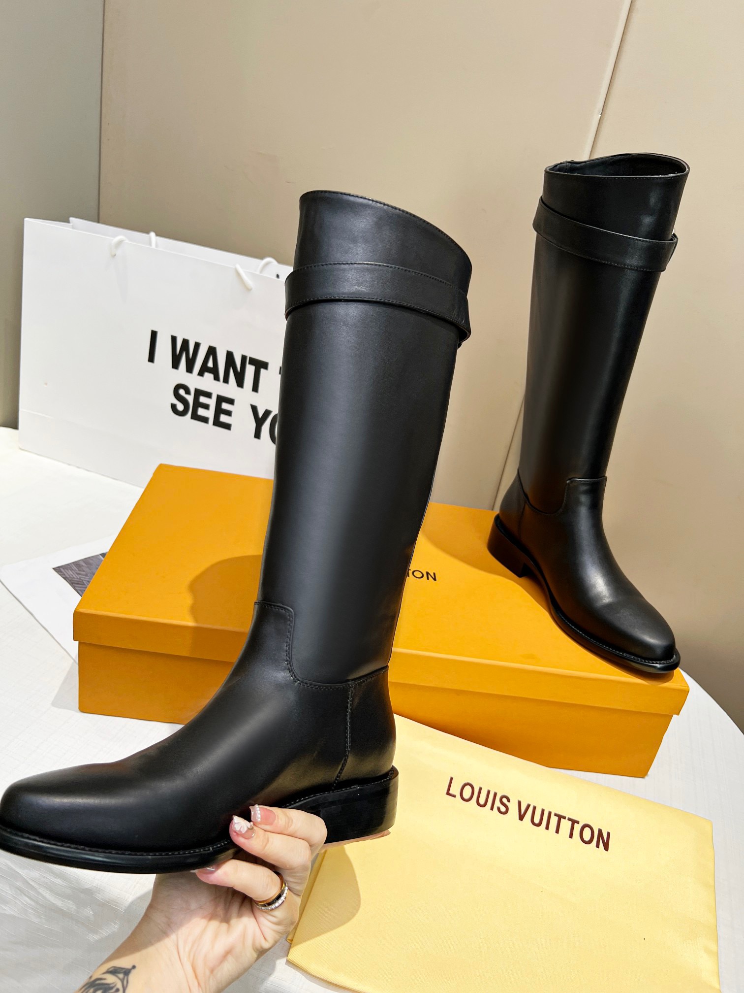 LV Thigh Boots