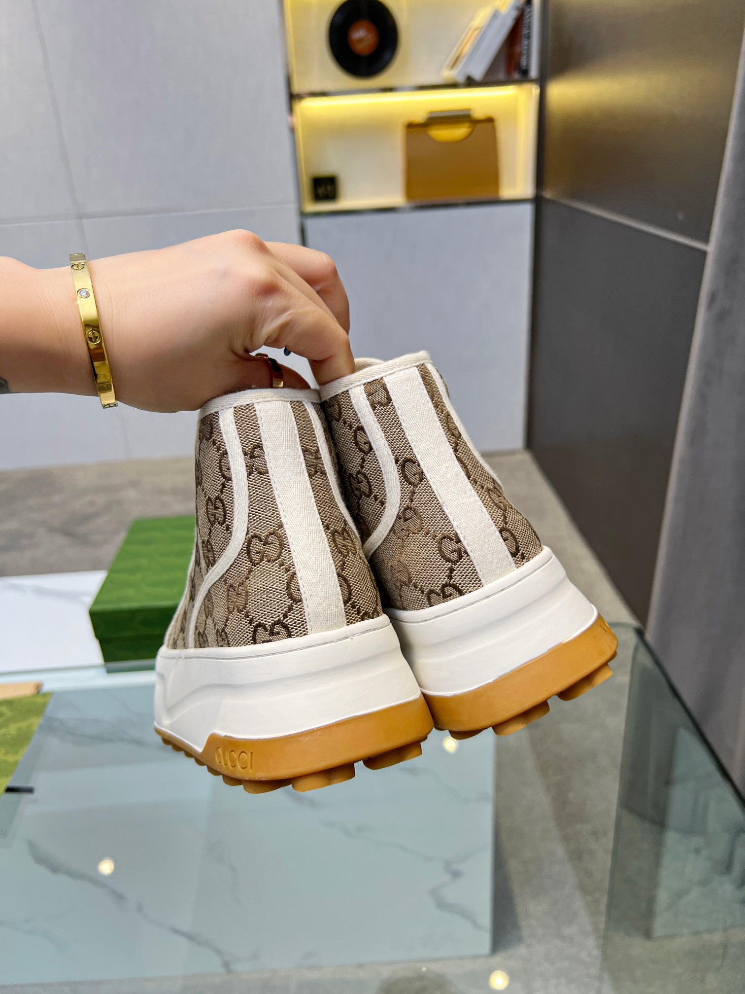 GUCCI high-top sneakers