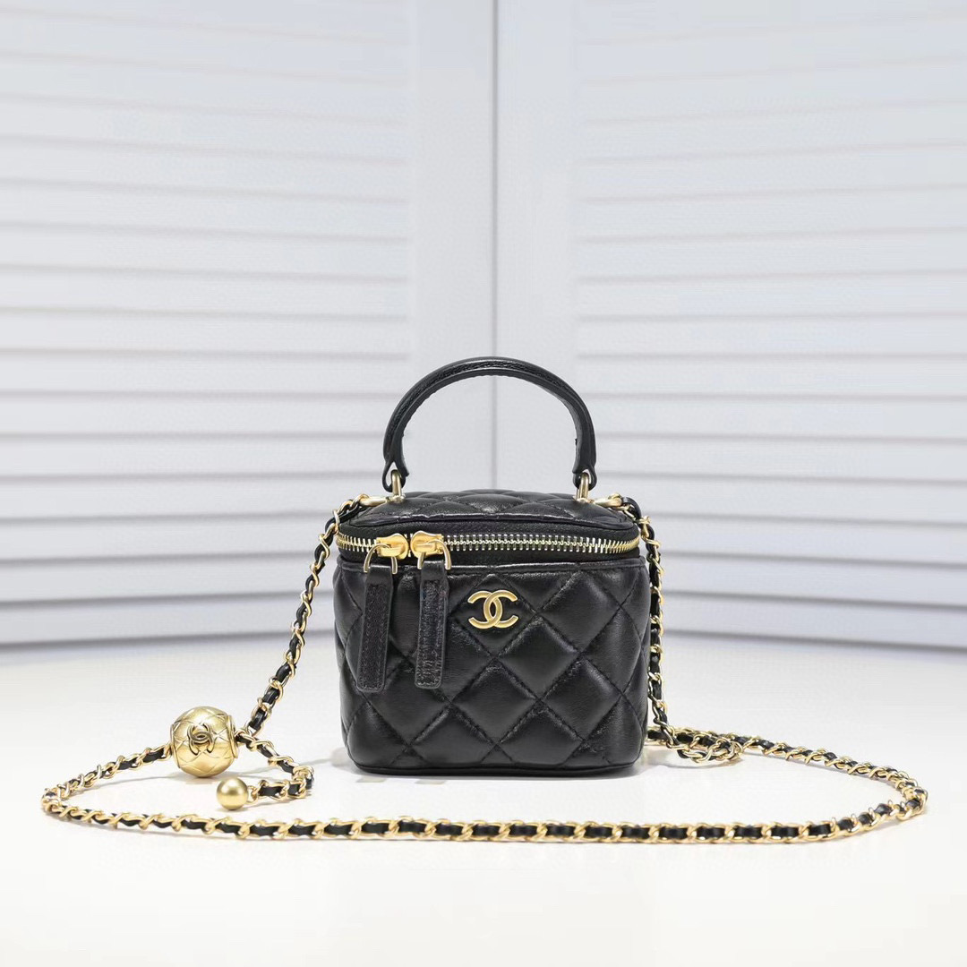 CHANEL Small portable makeup case