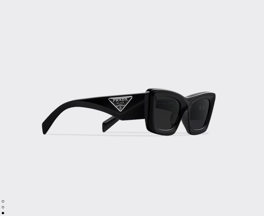 PRADA Triangle logo sunglasses