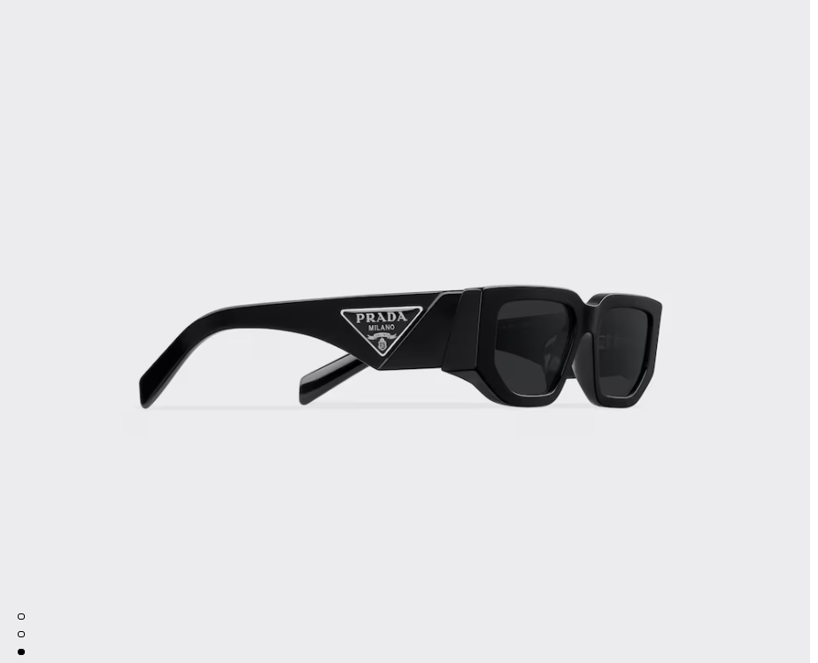 PRADA Triangle logo sunglasses