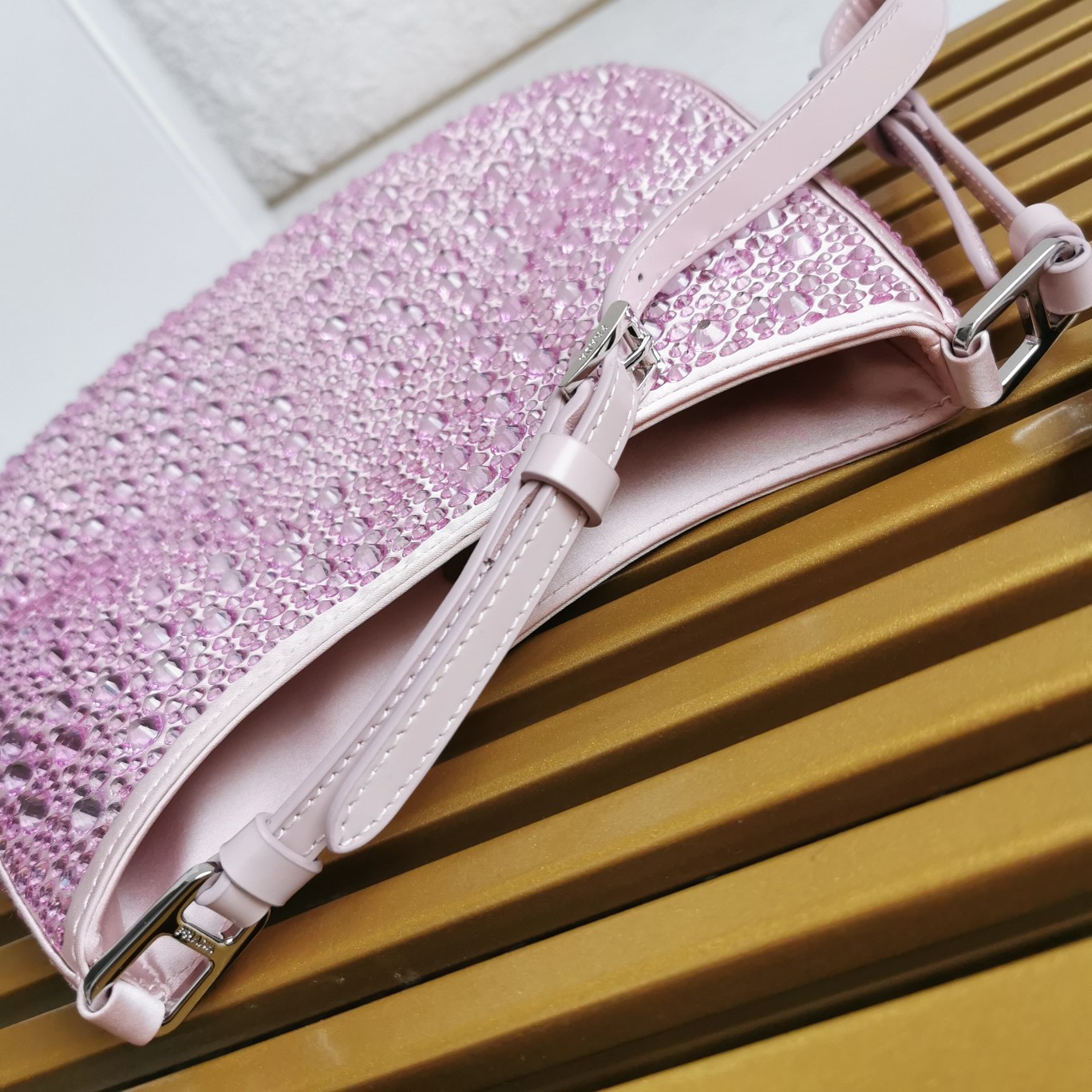 PRADA Diamond-set crystal Bag