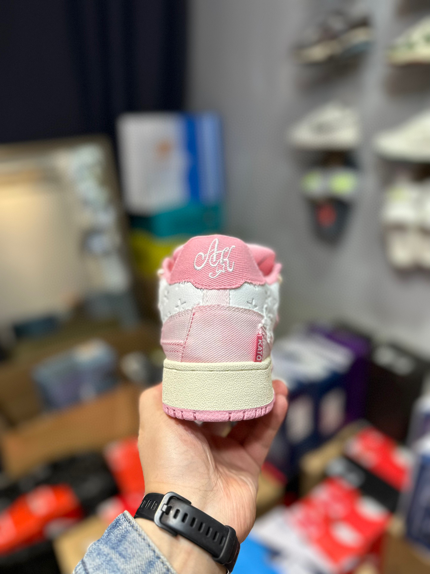 Bape KAALIXTO Retro Jacquard “Lace”Sneakers