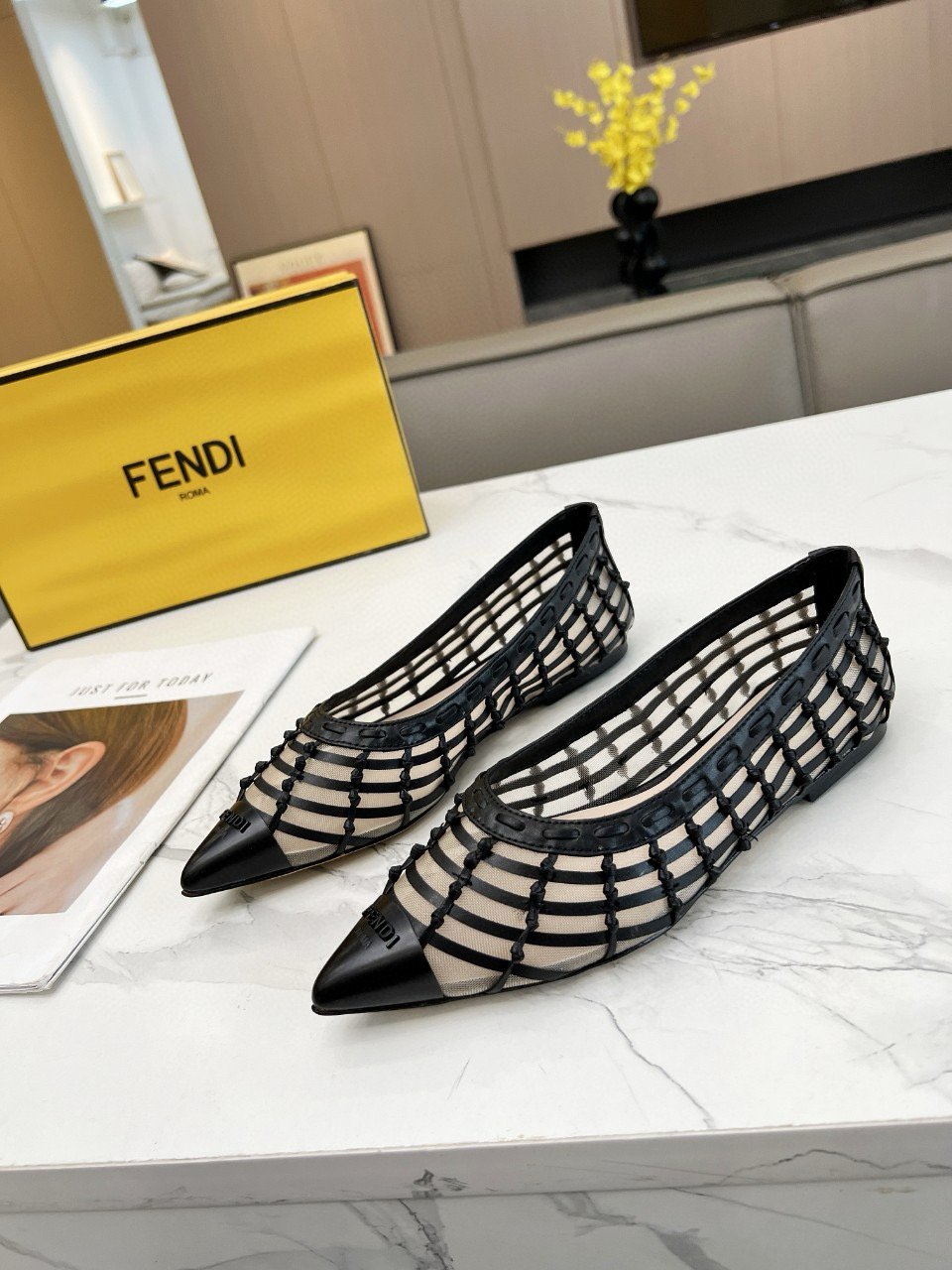 FENDI Pointy shoes