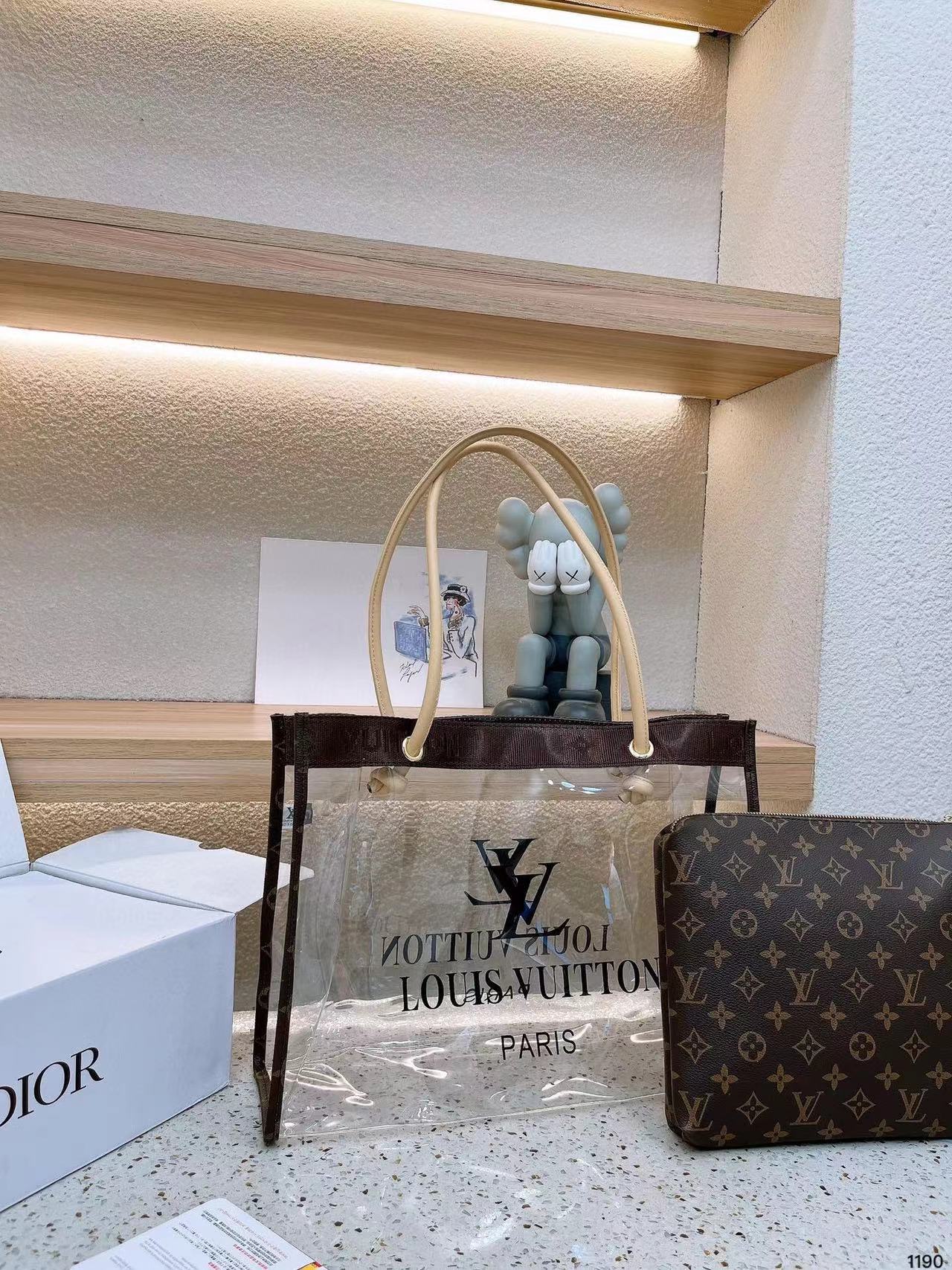 LV Clear Bag