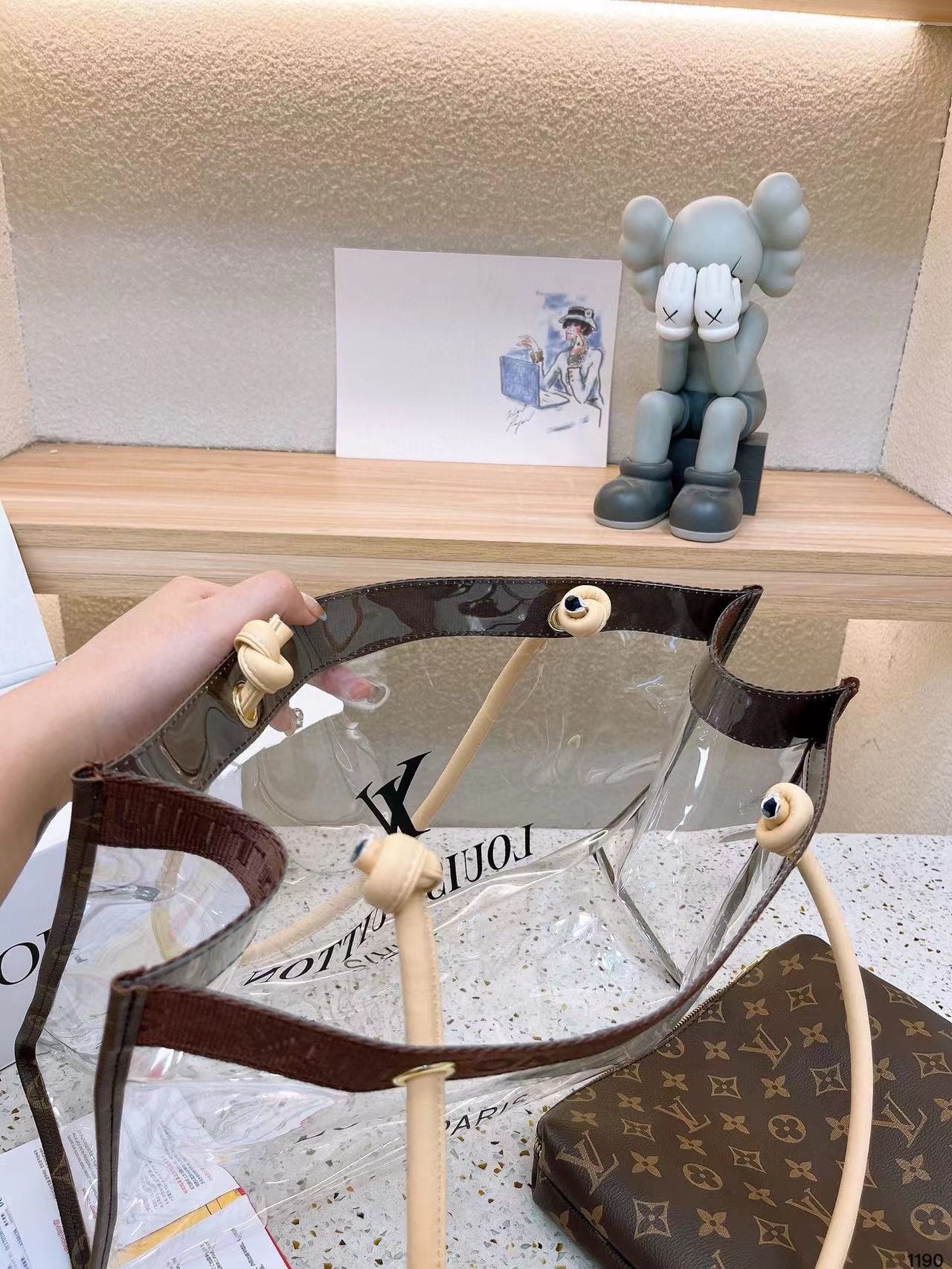 LV Clear Bag