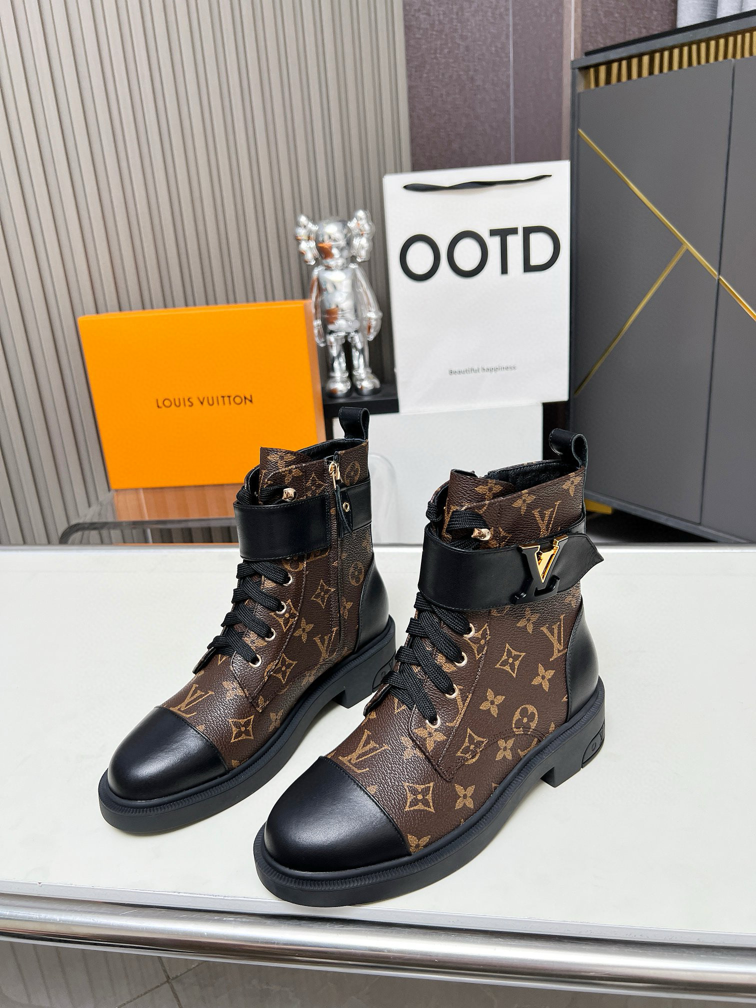 LV Beaubourg Ankle Boots