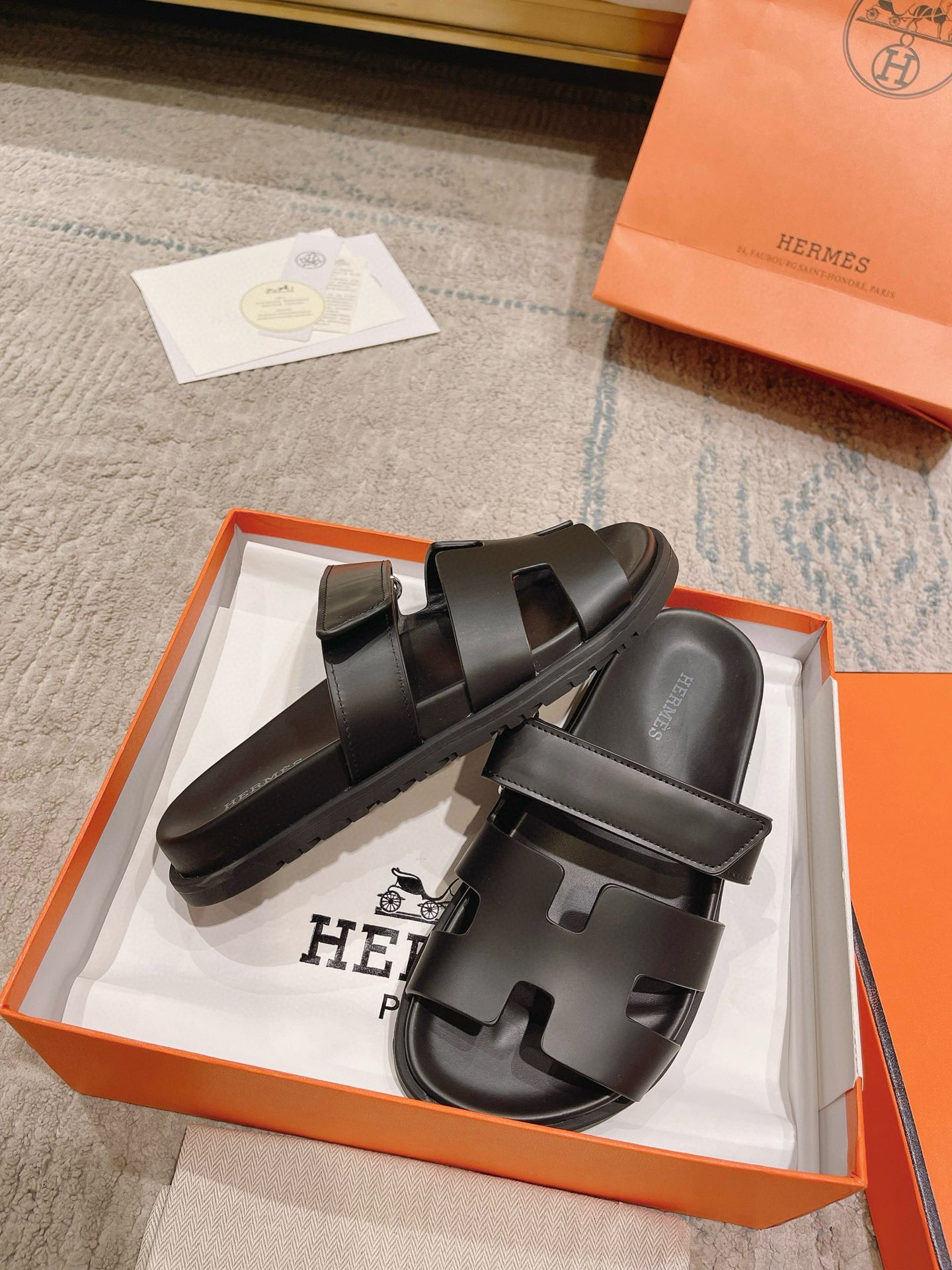 Hermès Classic H Dad's Sandals