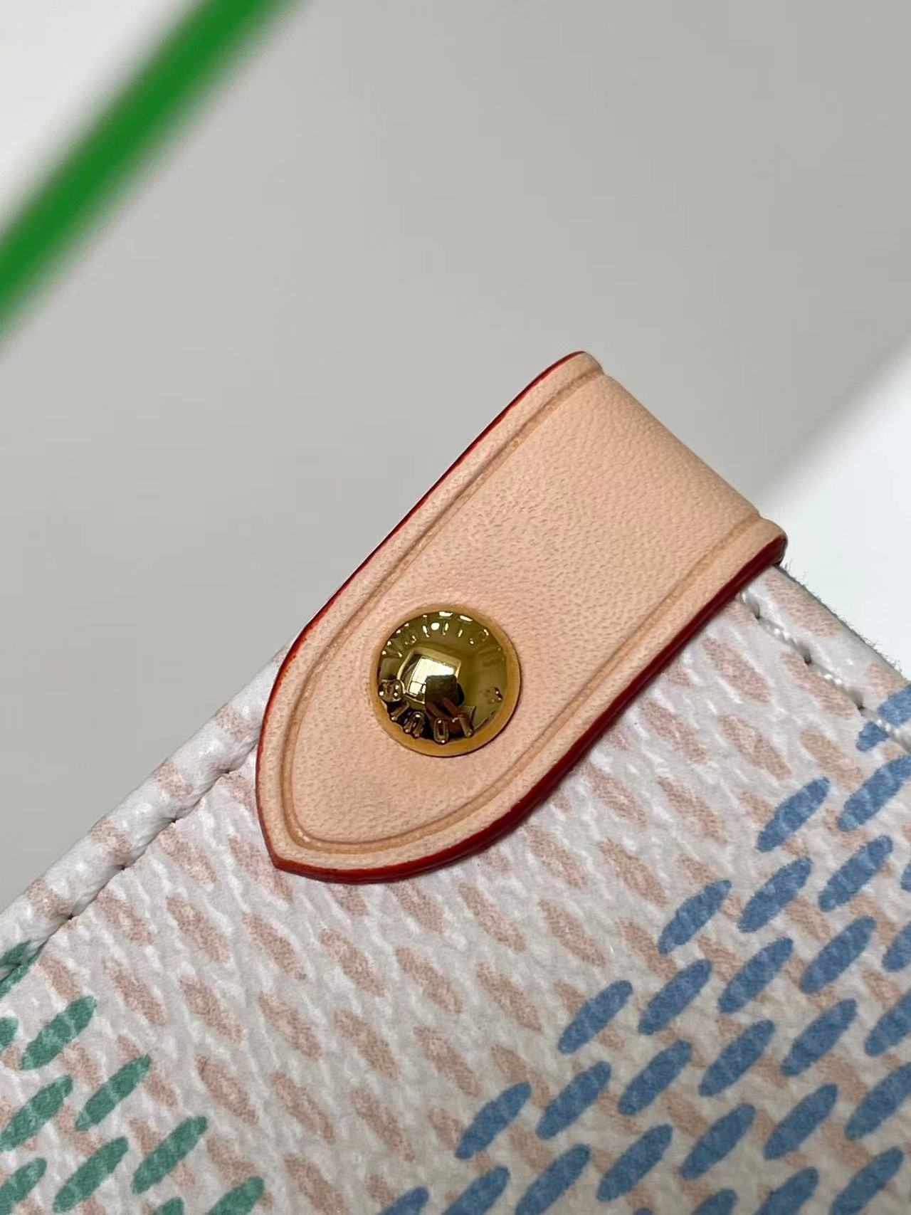 Louis Vuitton speedy Checkerboard square bag mommy bag series