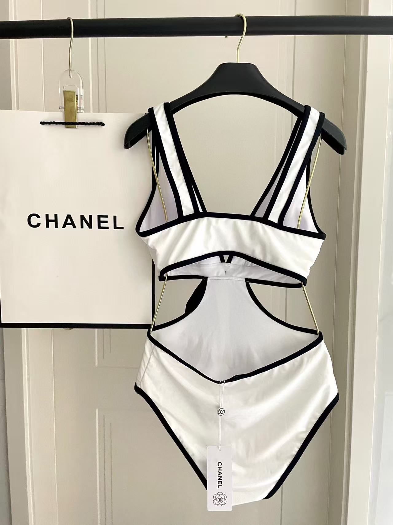 CHANEL One-piece swimsuit