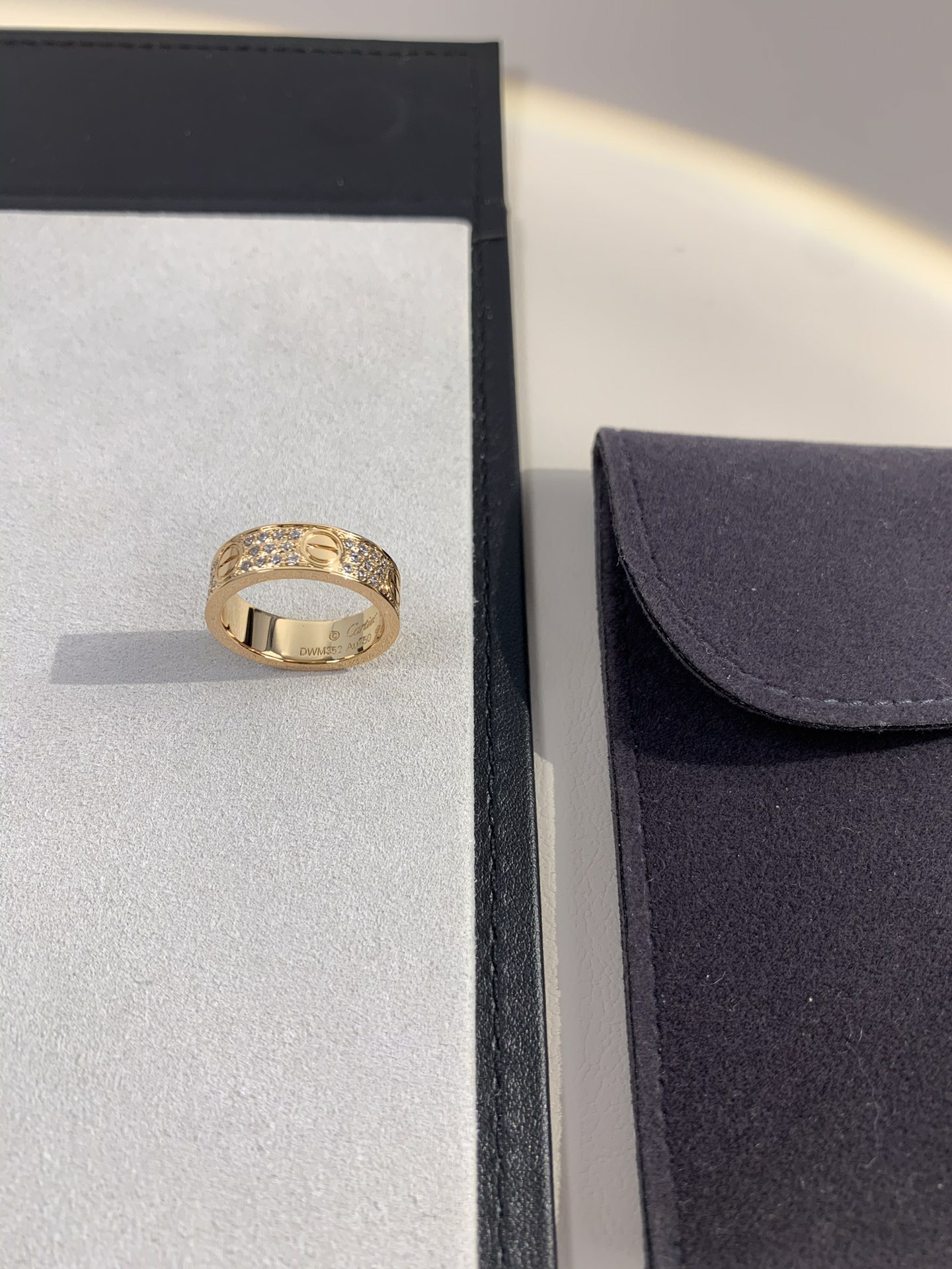 Cartier Full diamond ring