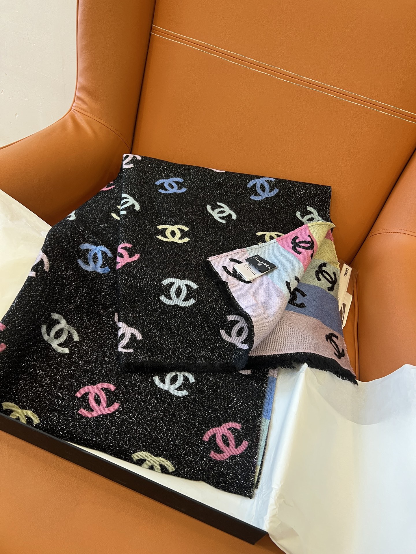 CHANEL scarf