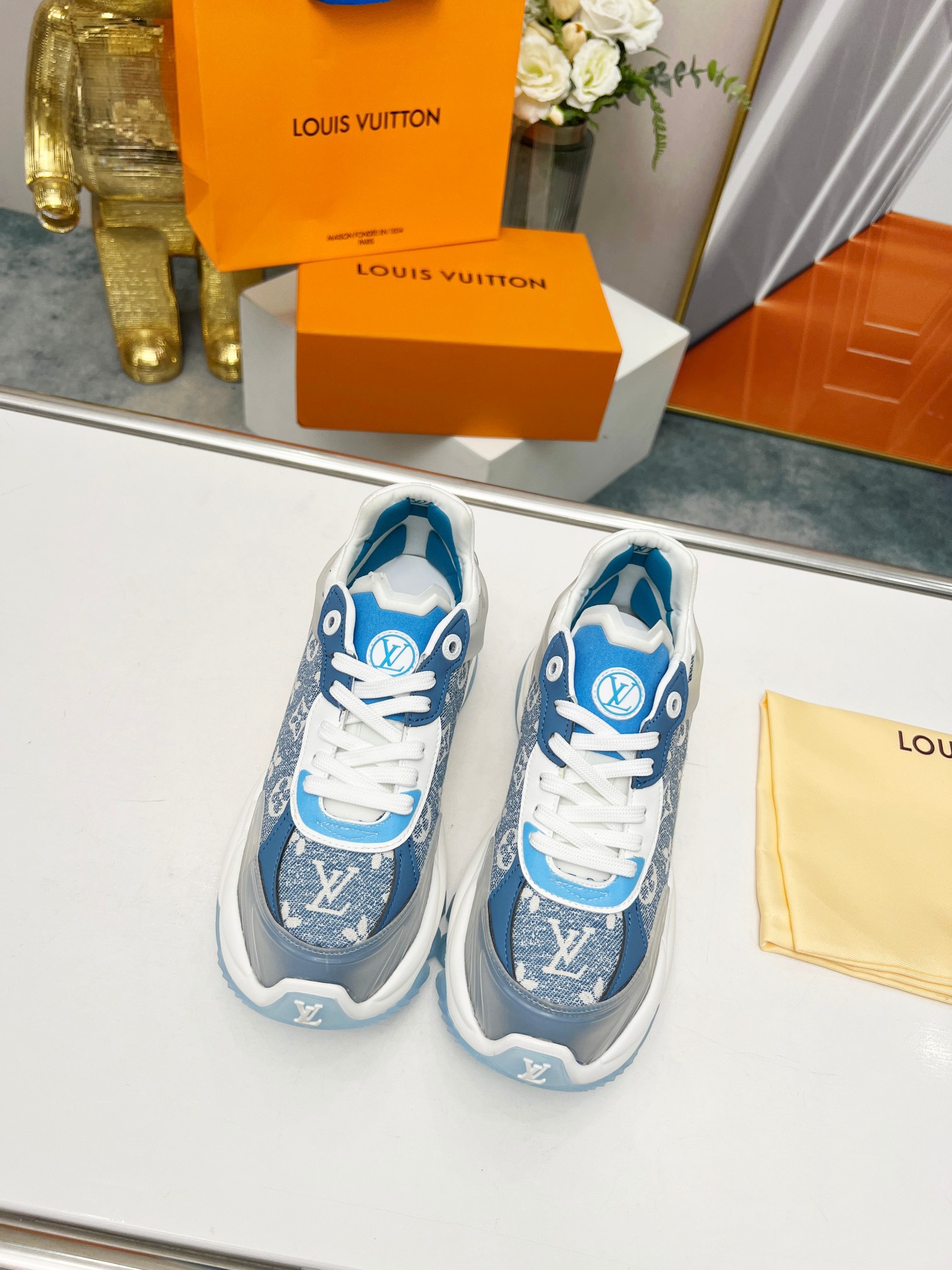 Louis Vuitton RUN 55 Sneakers