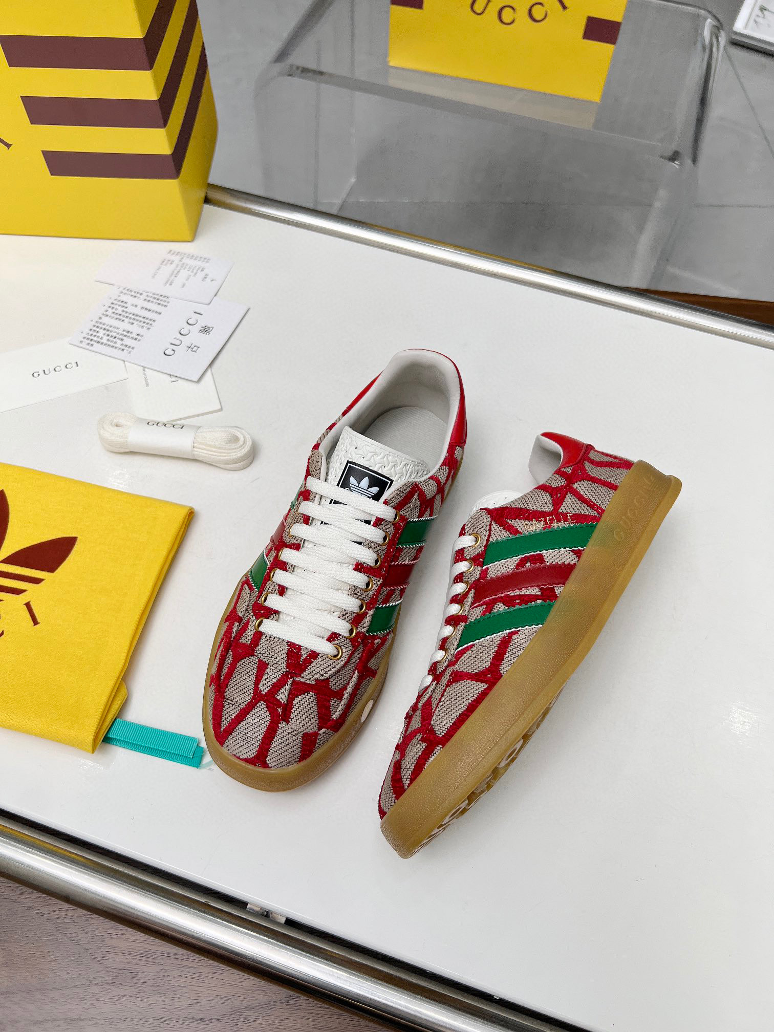 GUCCI & ADIDAS GAZELLE SHOES