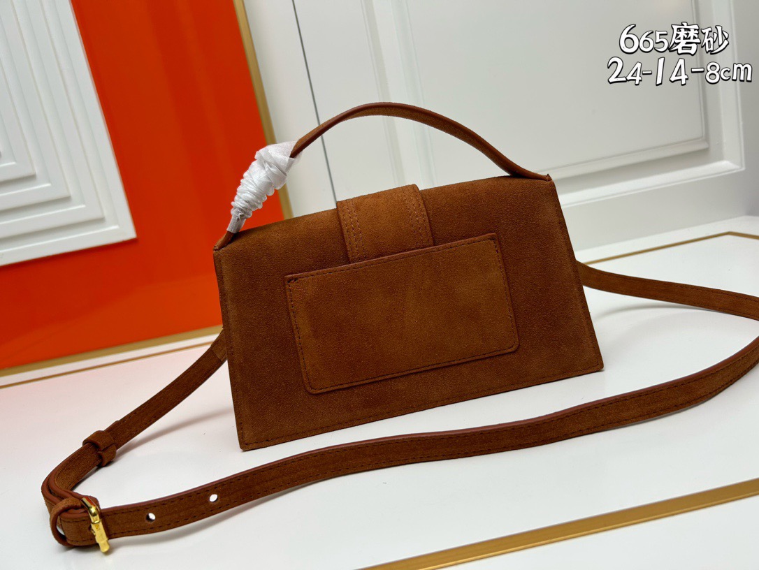 JACQUEMUS Suede Handbag