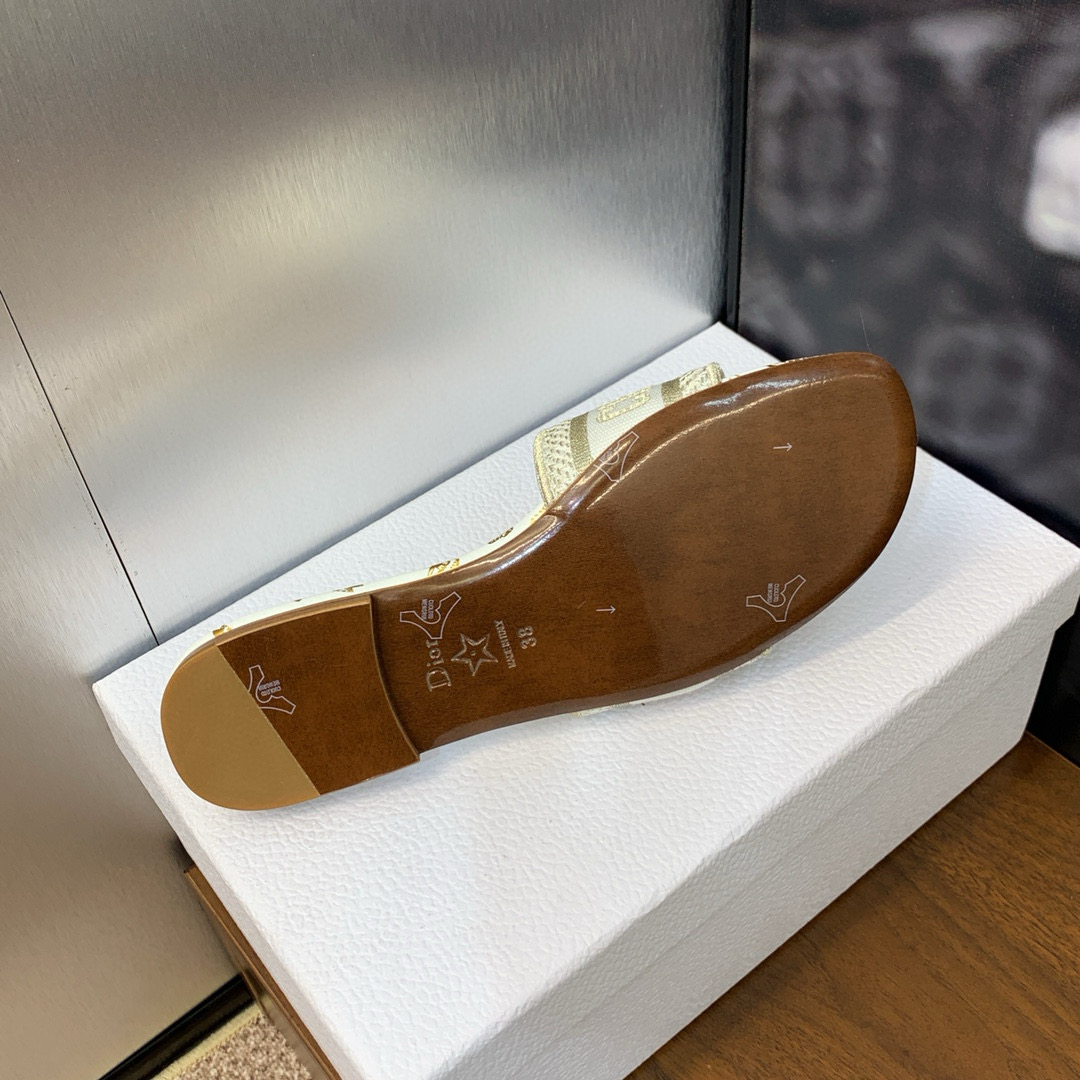 DIOR DWAY Gradient Butterflies Slippers