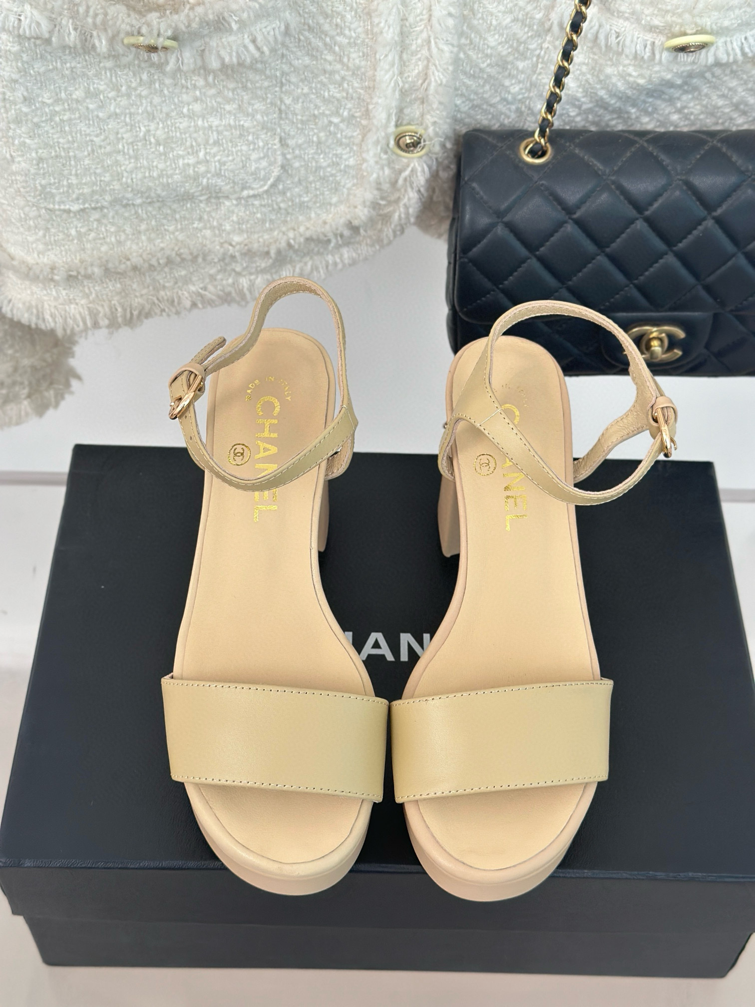 CHANEL Heels Sandals