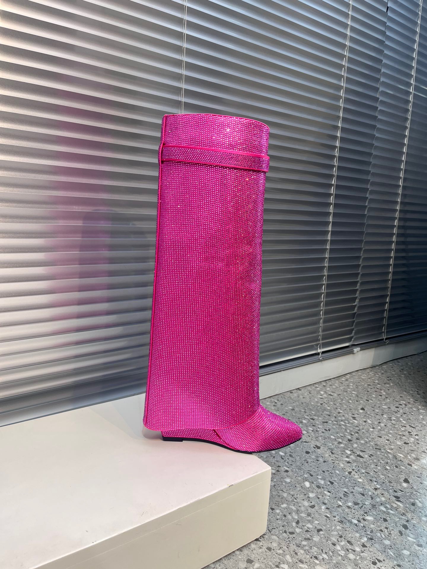 GIVENCHY Shark Diamond Boots