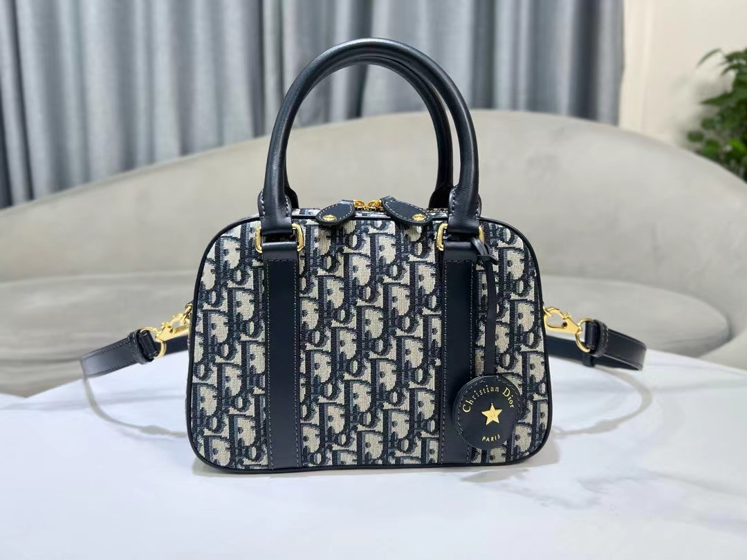 DIOR Medium D-Vibe Bowling Bag