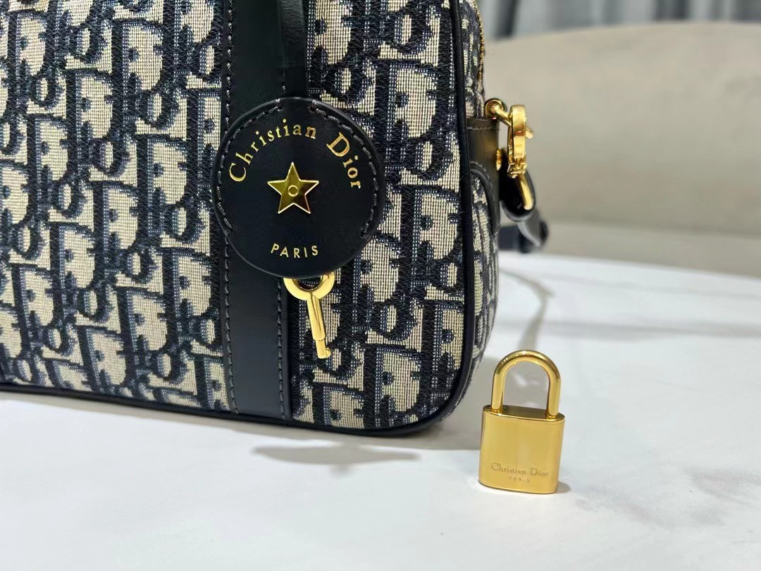 DIOR Medium D-Vibe Bowling Bag