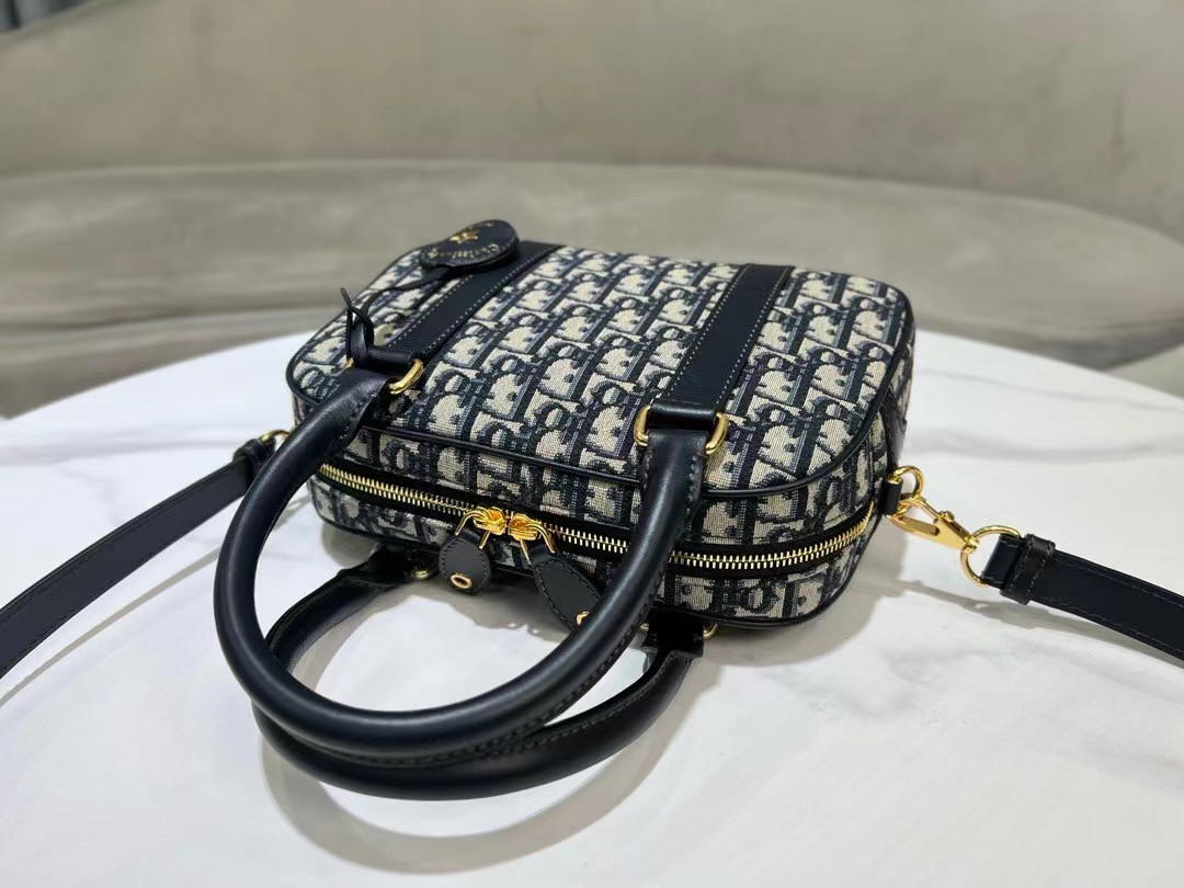 DIOR Medium D-Vibe Bowling Bag