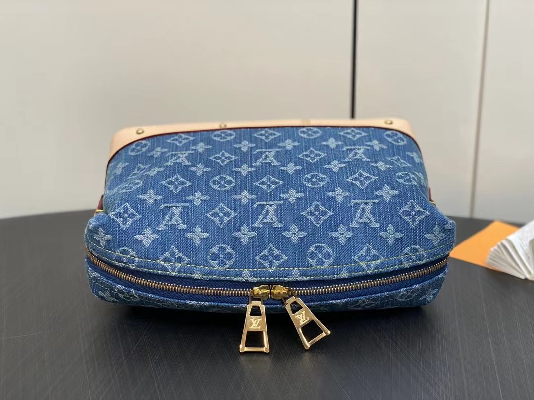 LV Pochette Denim Handbag