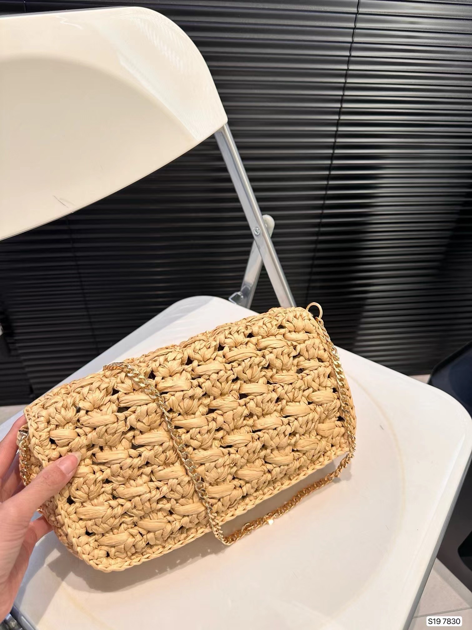 CELINE Woven Handbag