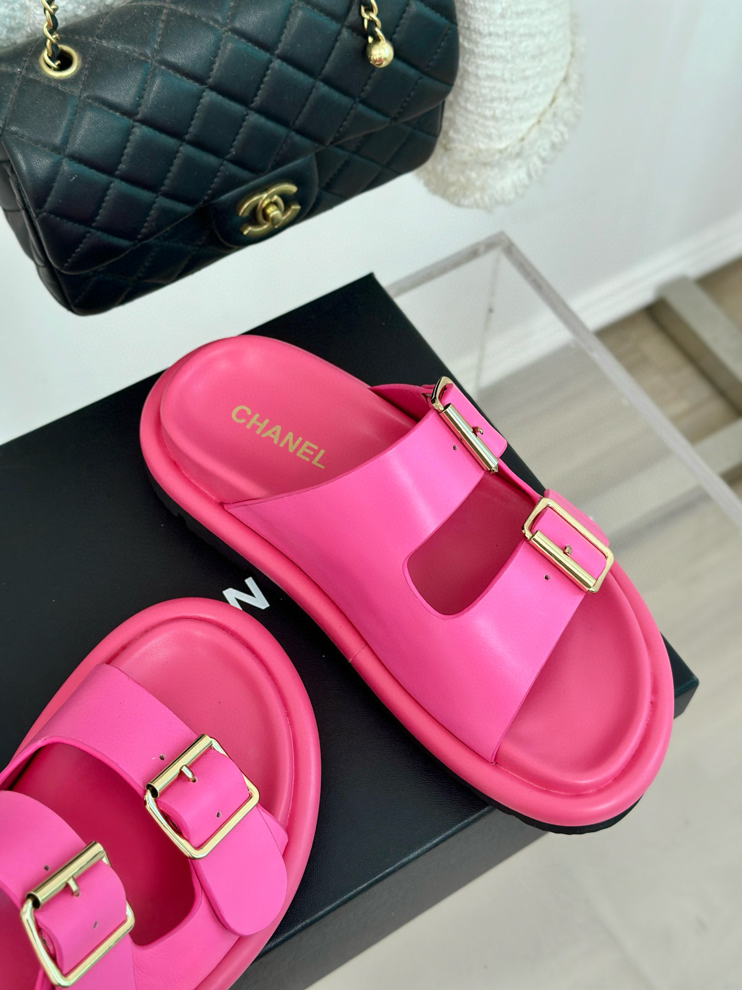 CHANEL Soft Slippers