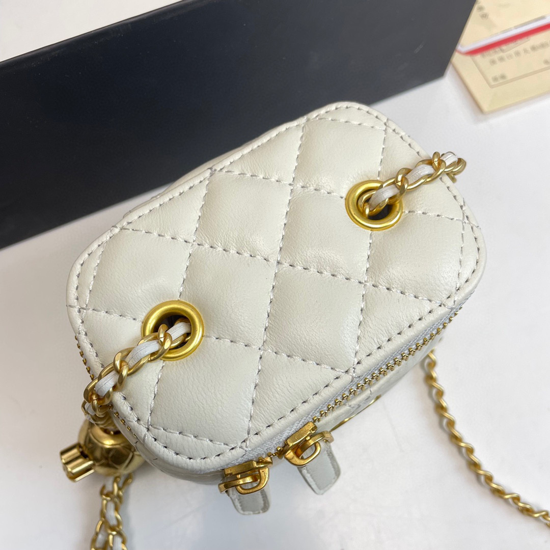 CHANEL mini portable makeup case