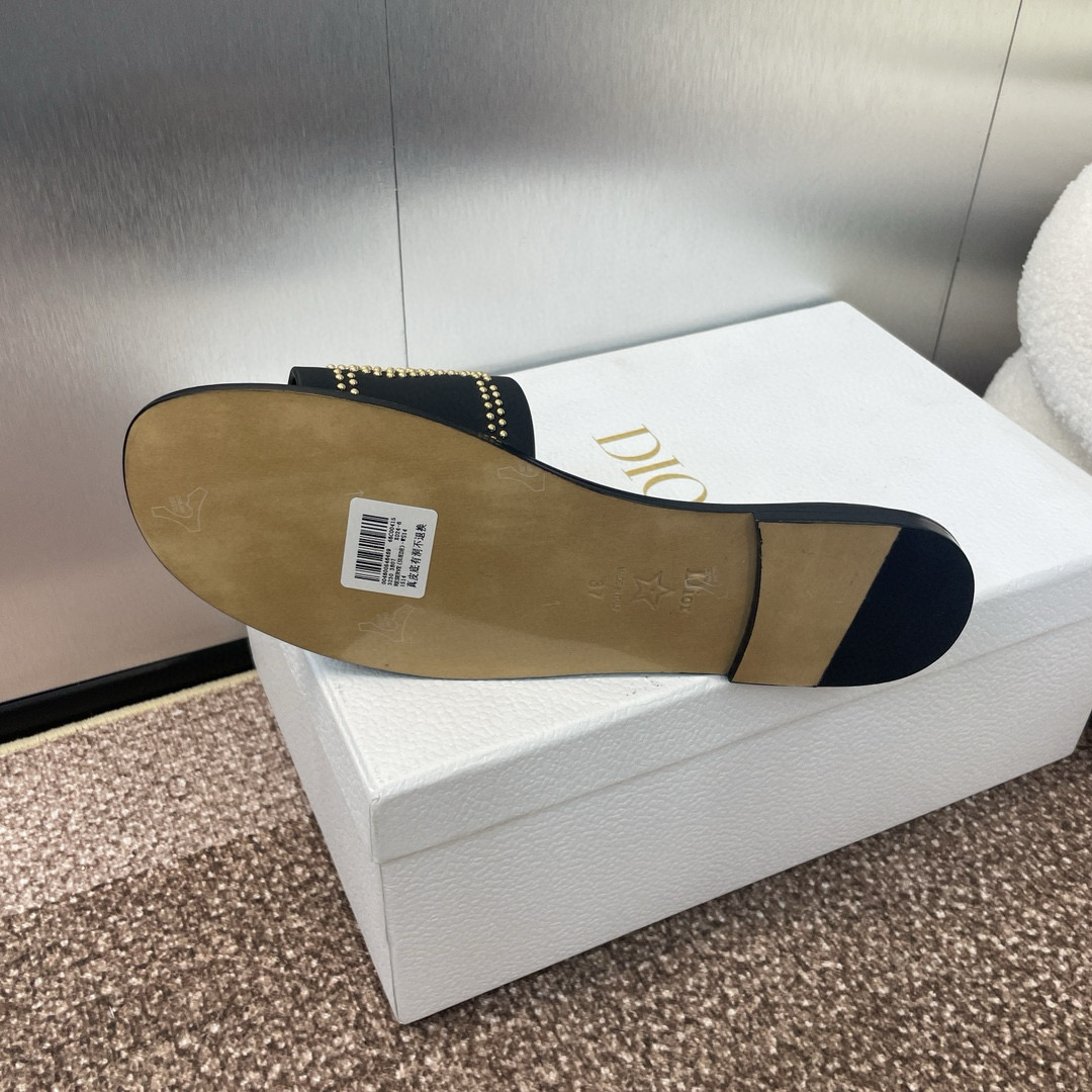 MISS Dior studded slippers