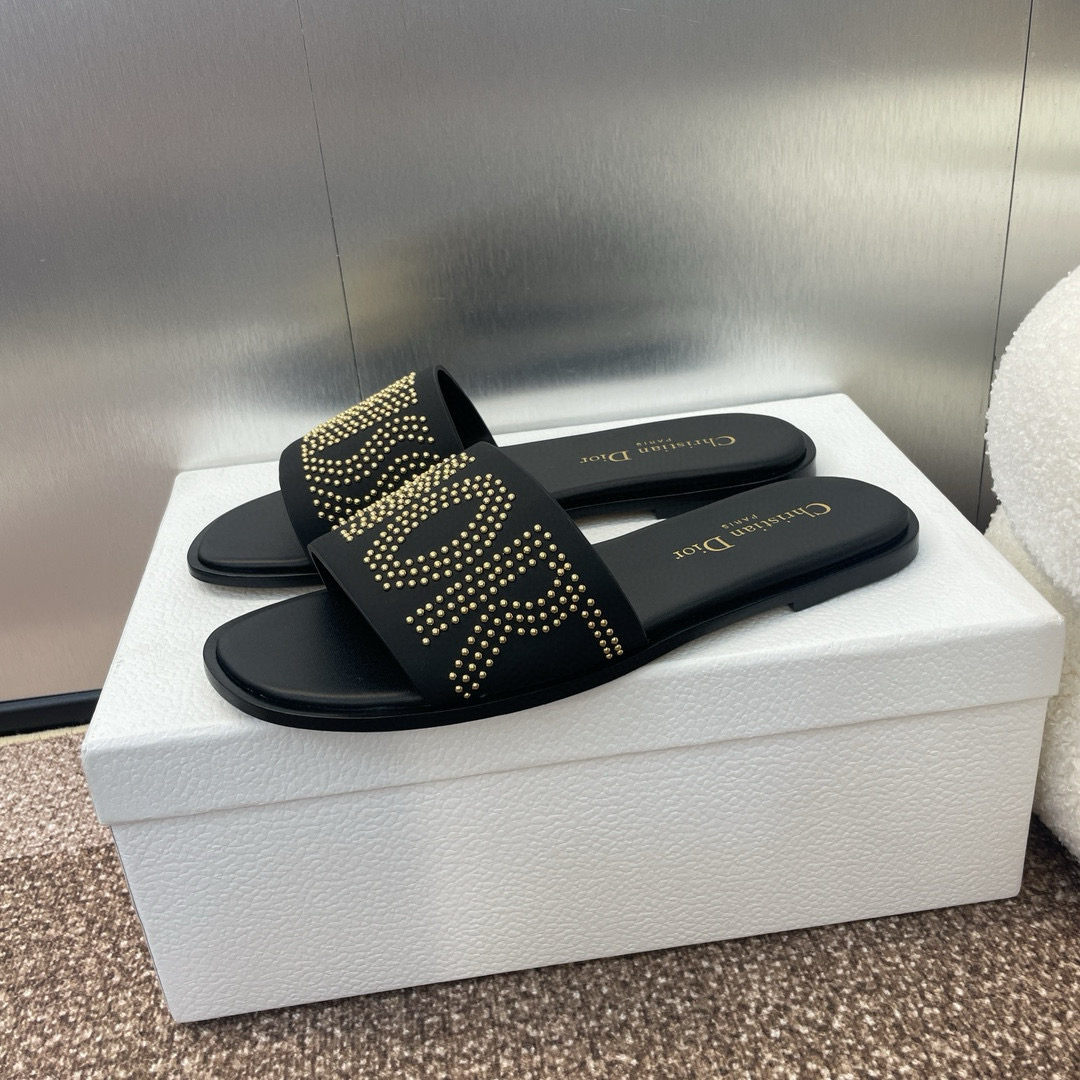 MISS Dior studded slippers