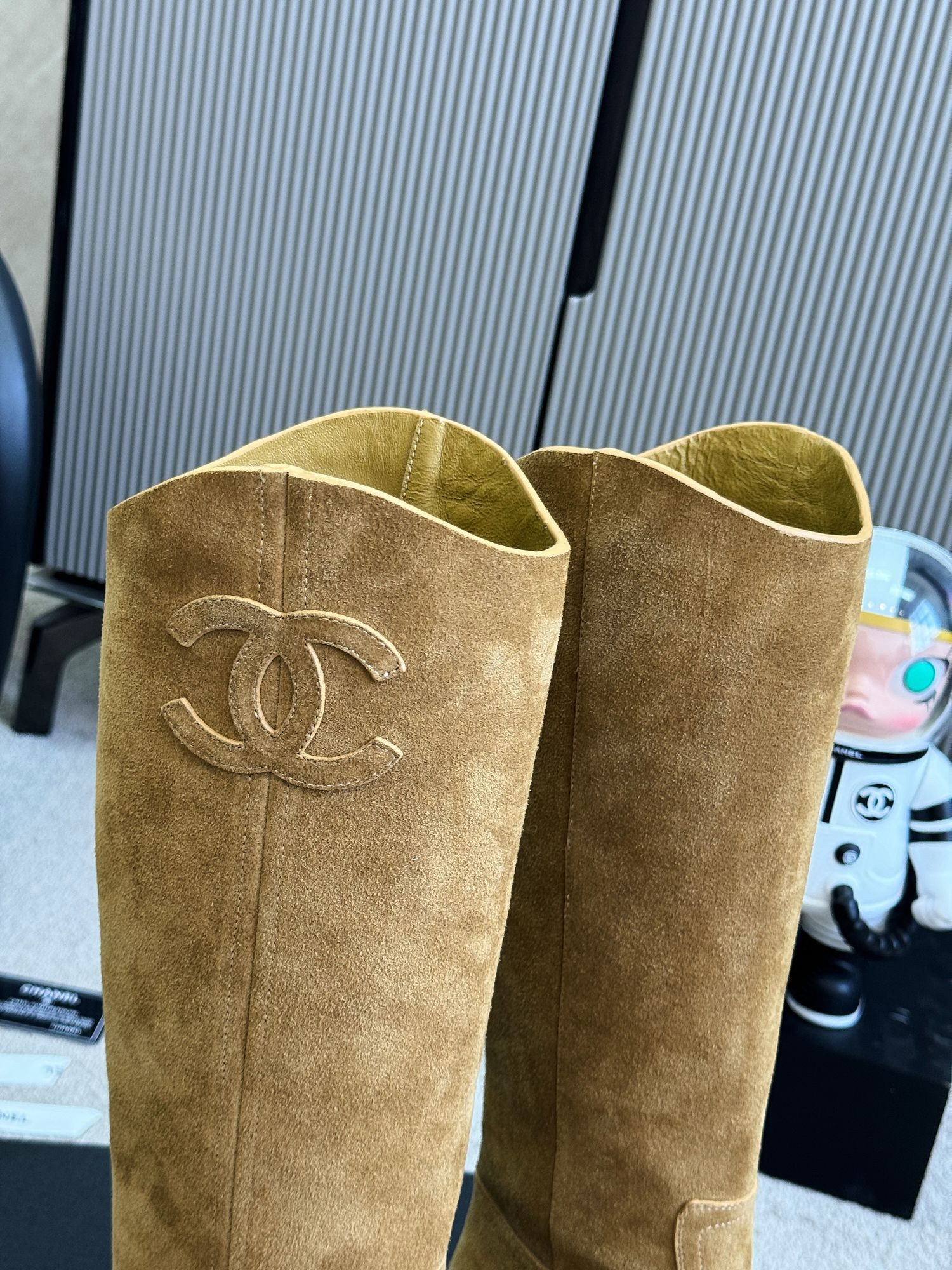 CHANEL knight boots