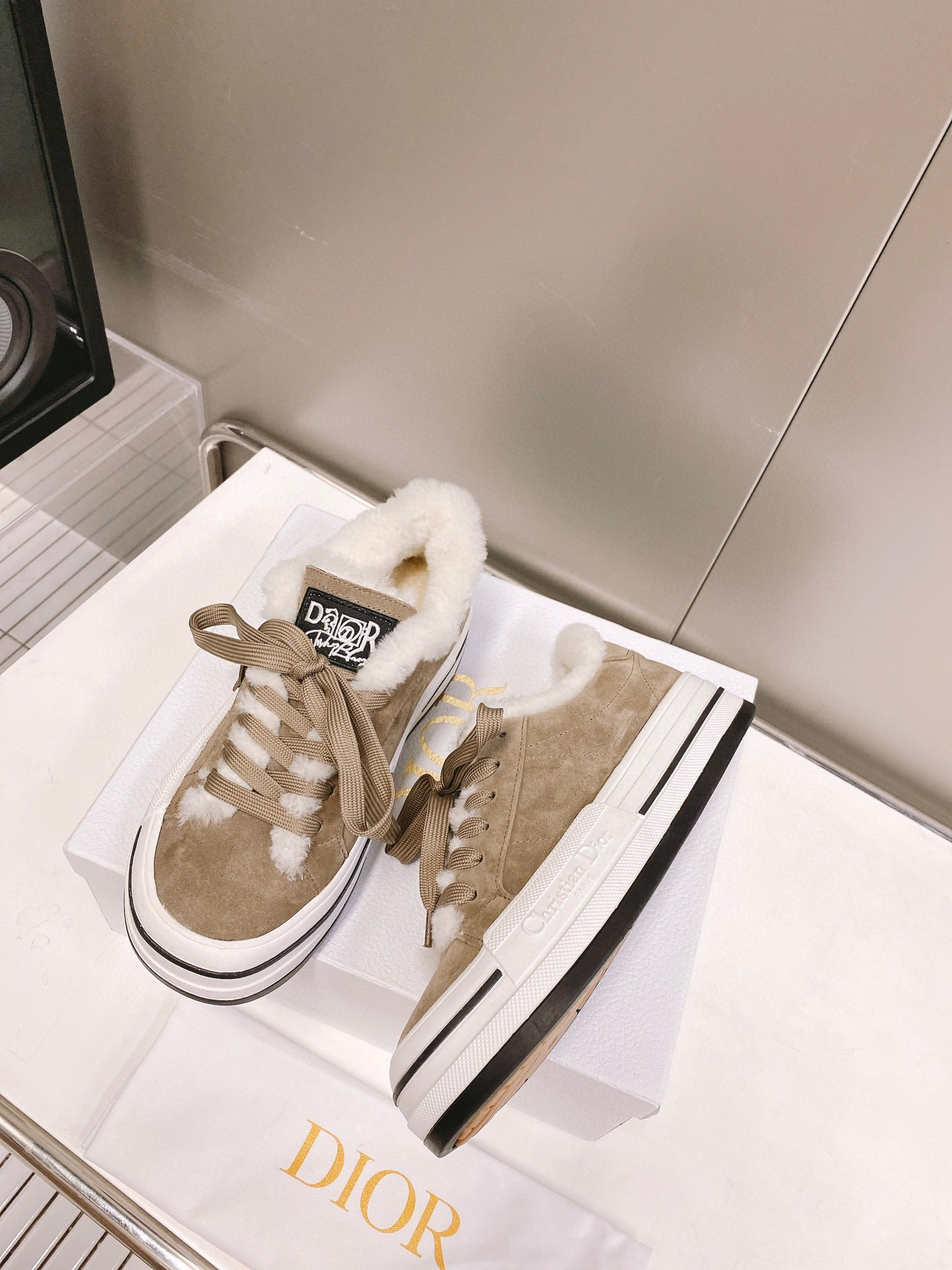 DIOR Wool Sneakers