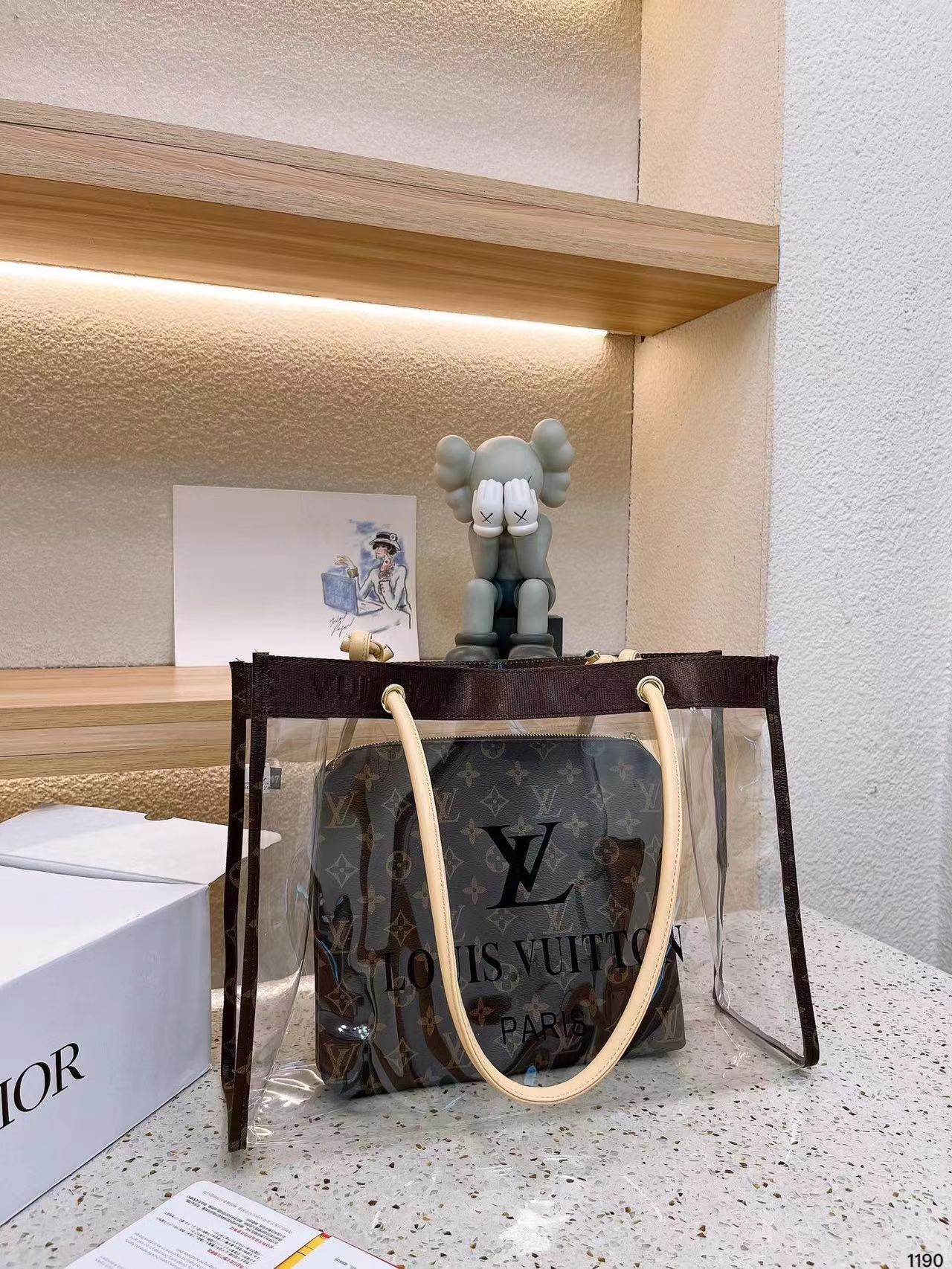 LV Clear Bag