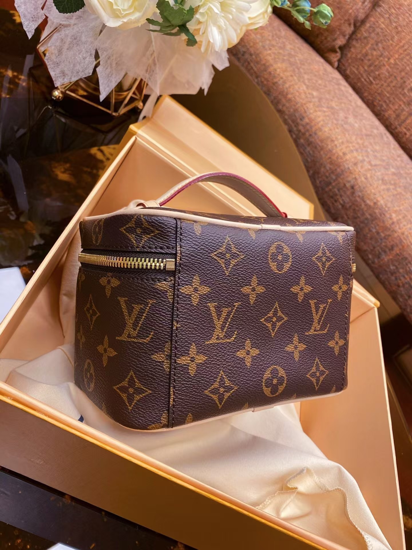 LV  Nice Mini Toiletry Bag
