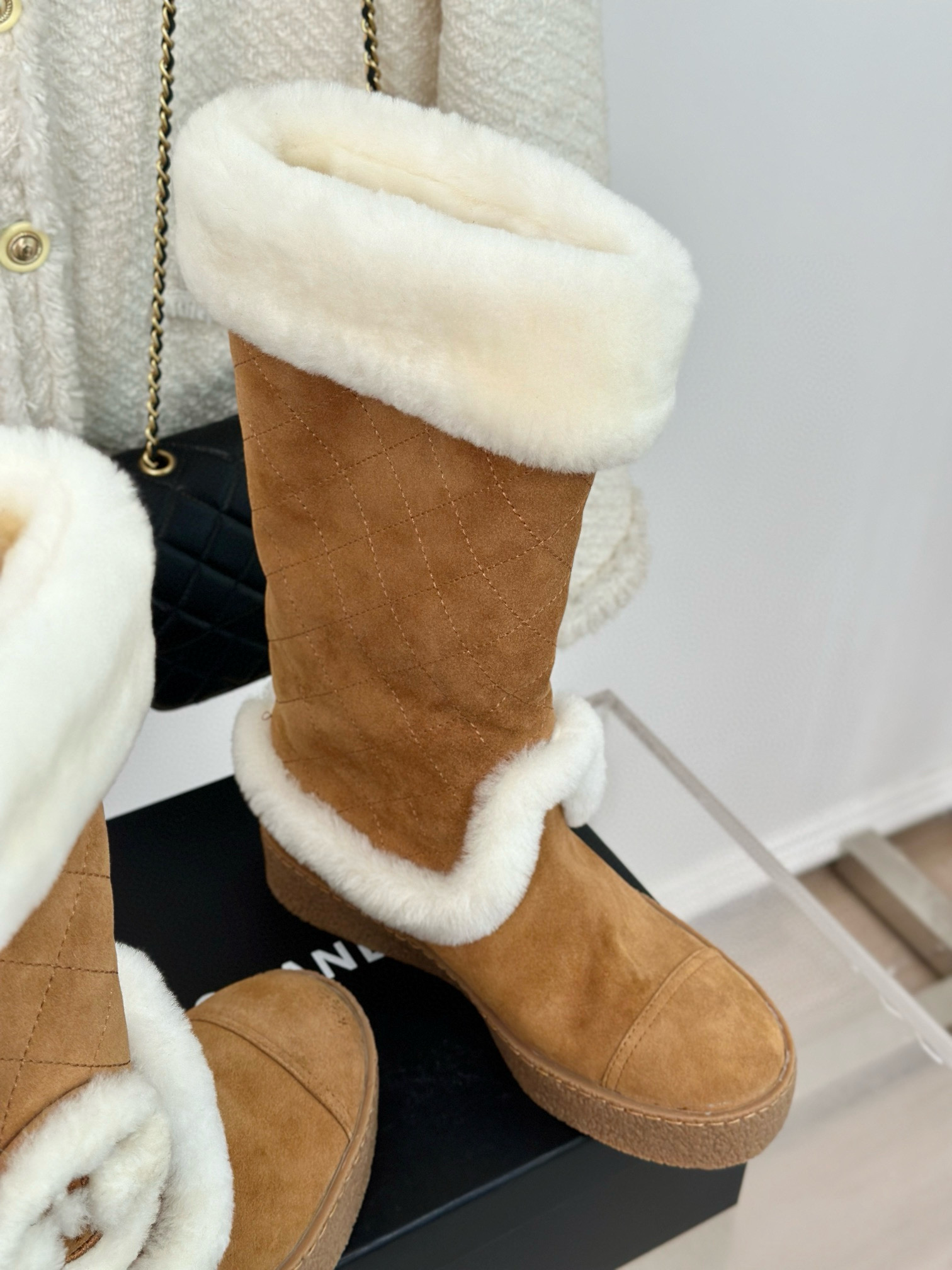 CHANEL Snow Boots