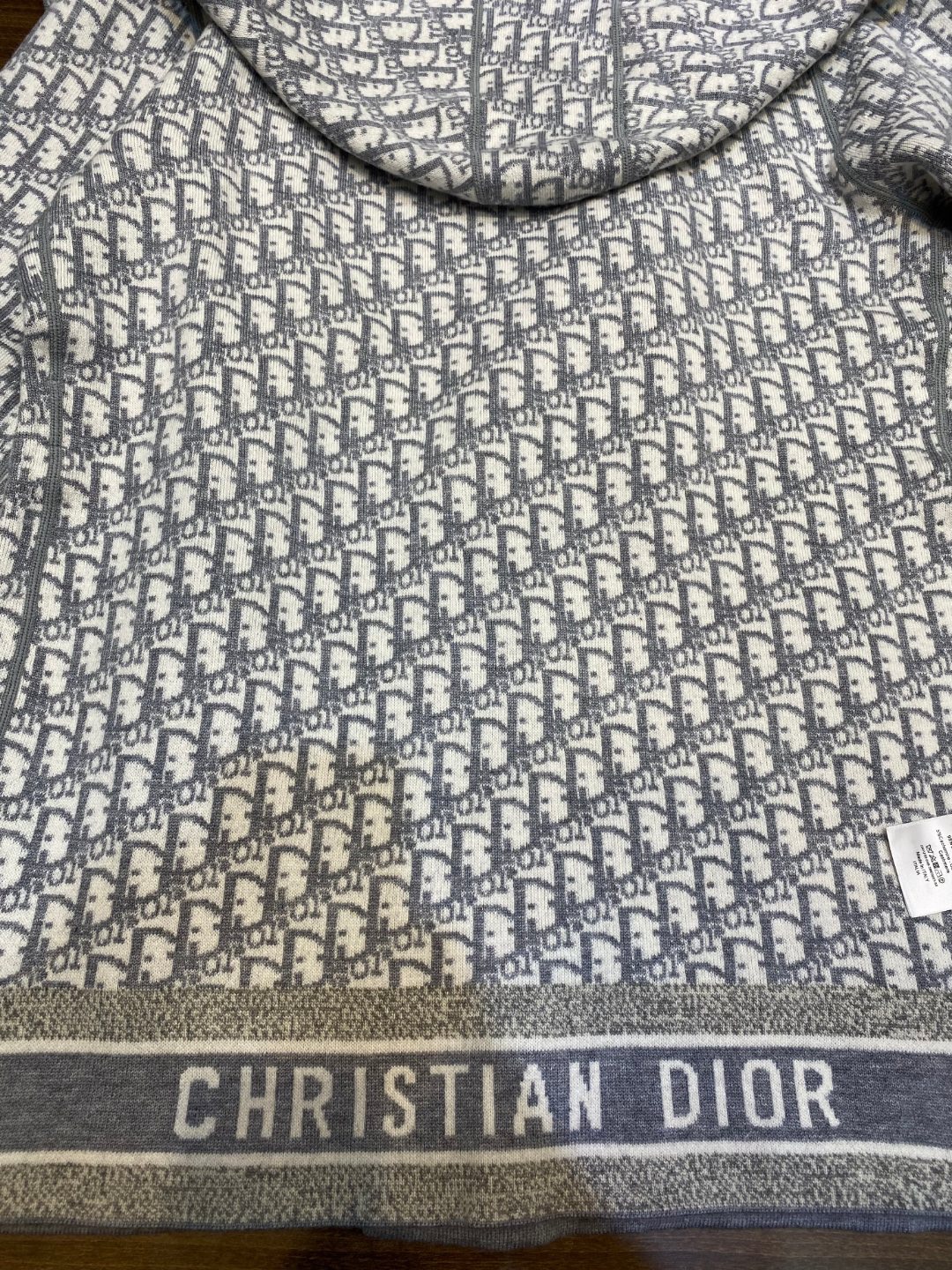 DIOR Hooded wool coat （reversible）