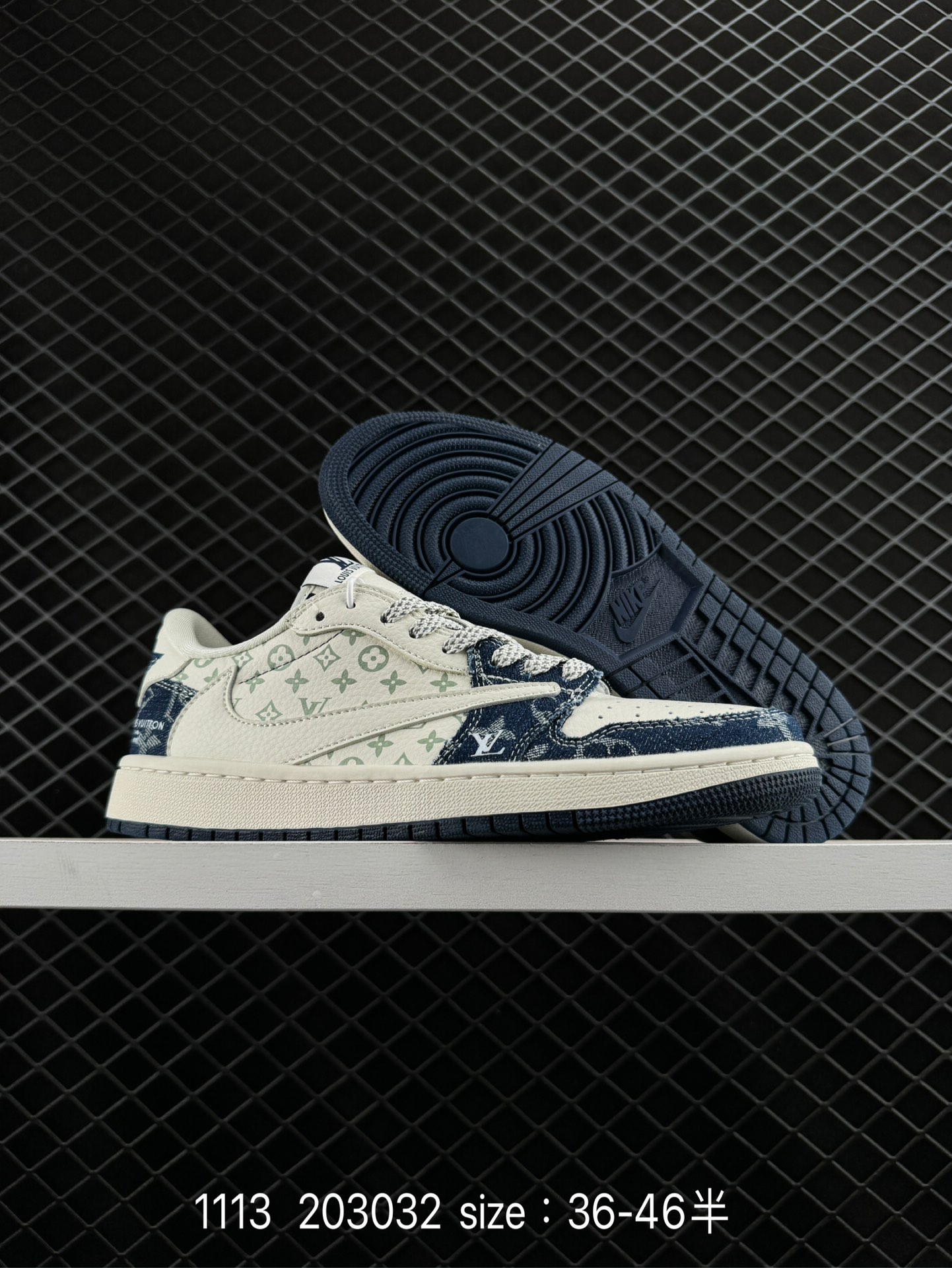 NIKE Travis Scott x Air Jordan 1 ” Reverse Mocha “