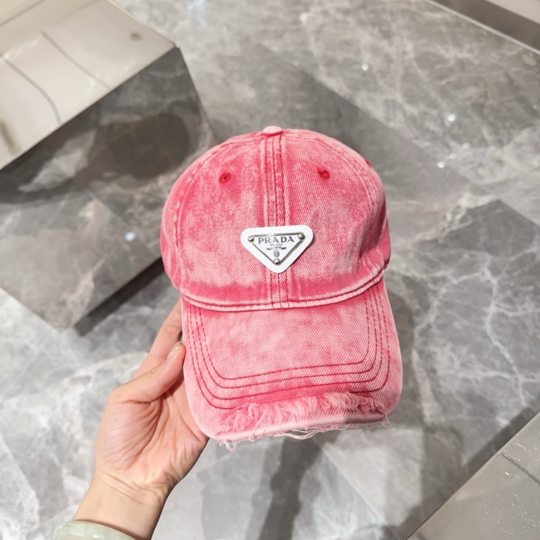 Prada Cotton baseball cap