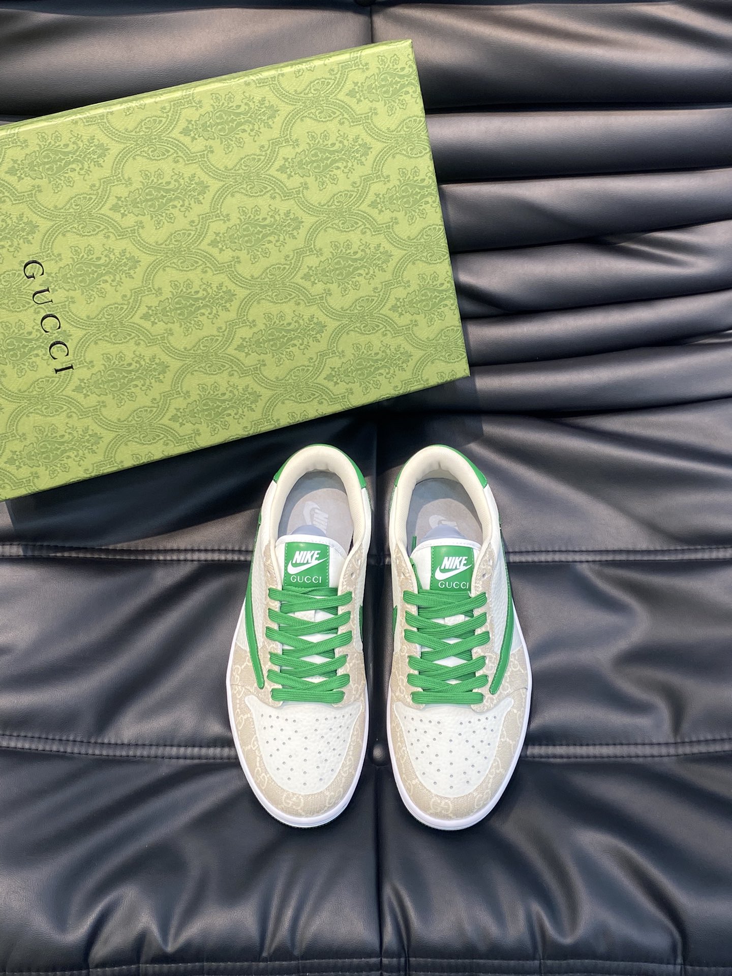 Gucci x nike low-top 🆕 casual sneakers men's shoes