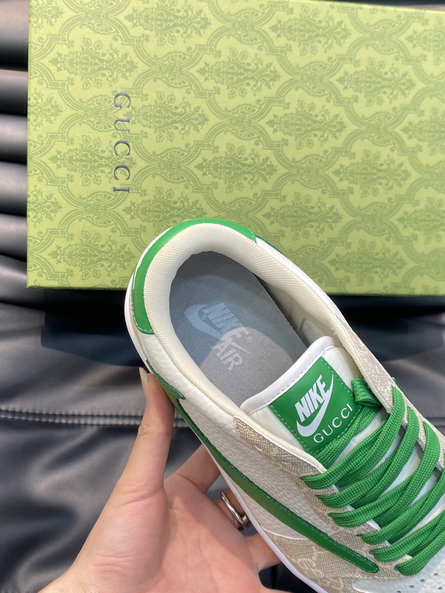 Gucci x nike low-top 🆕 casual sneakers men's shoes