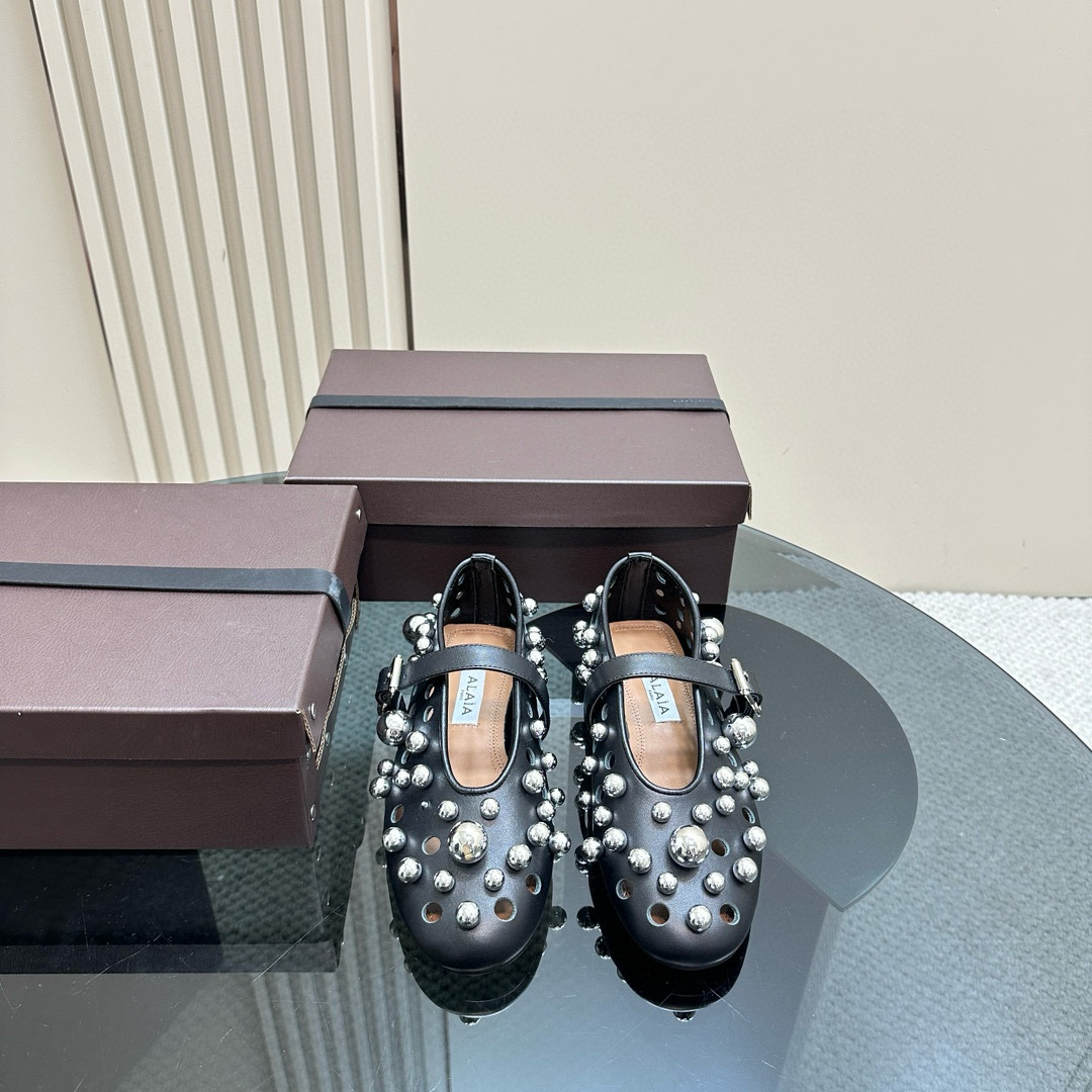 ALAIA Ballet Shoes