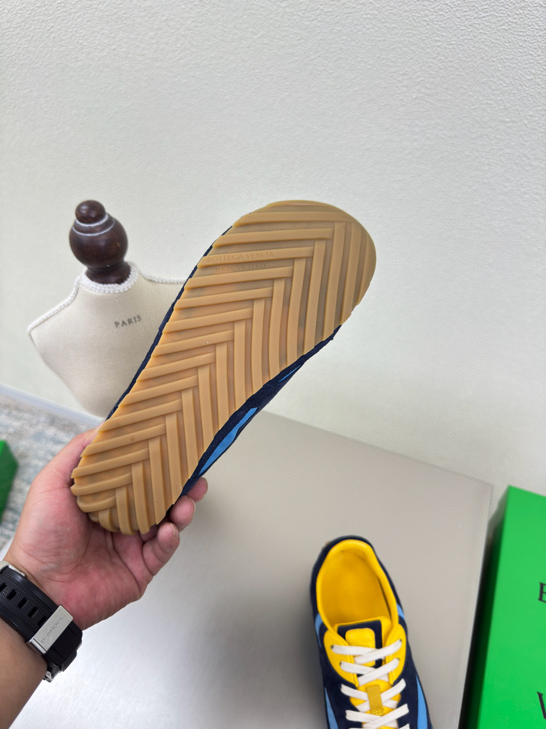 BOTTEGA  VENETA  Orbit Flash Sneakers