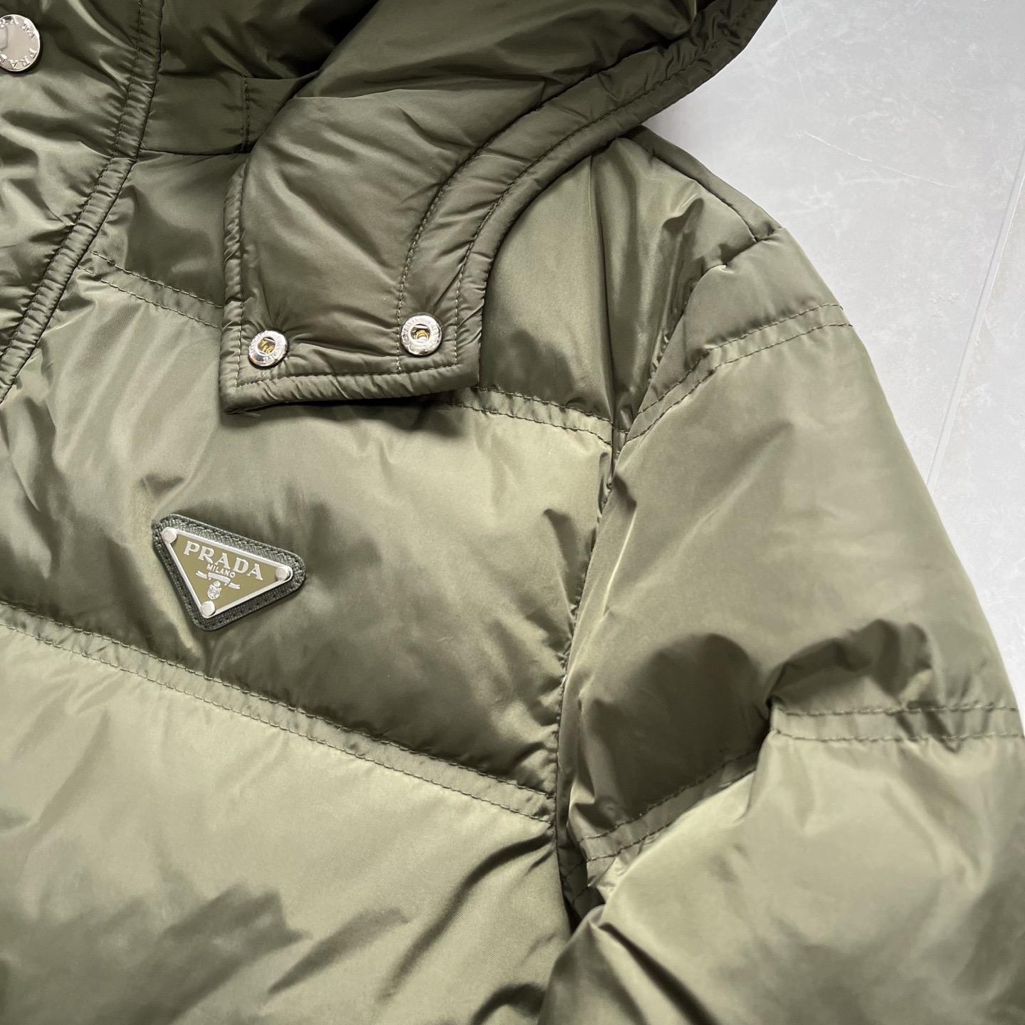 Baseball-style cotton jacket