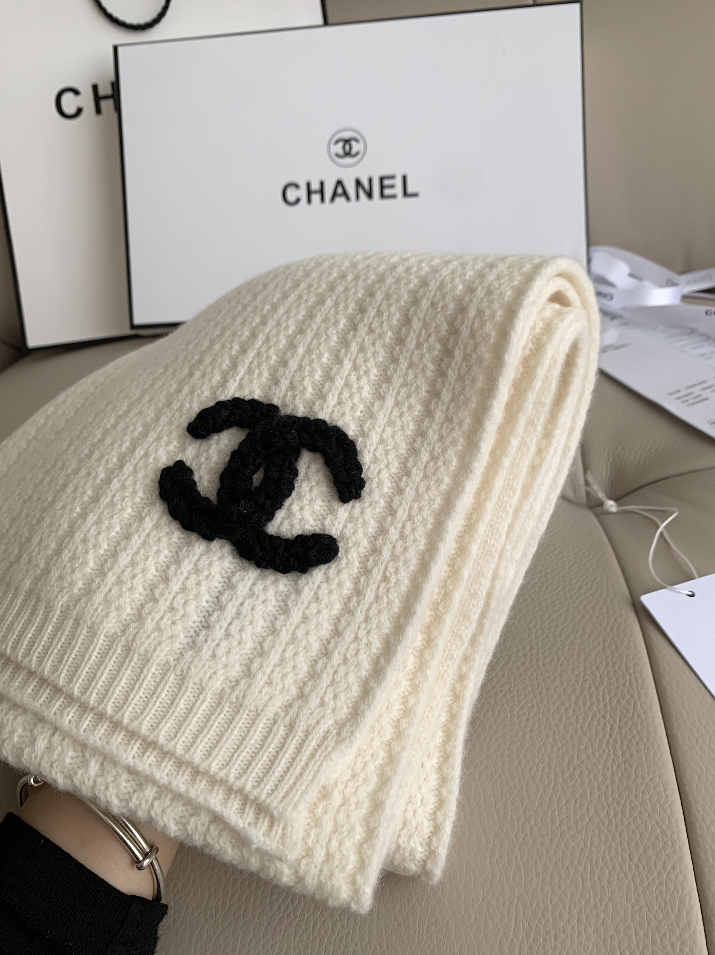 CHANEL scarf